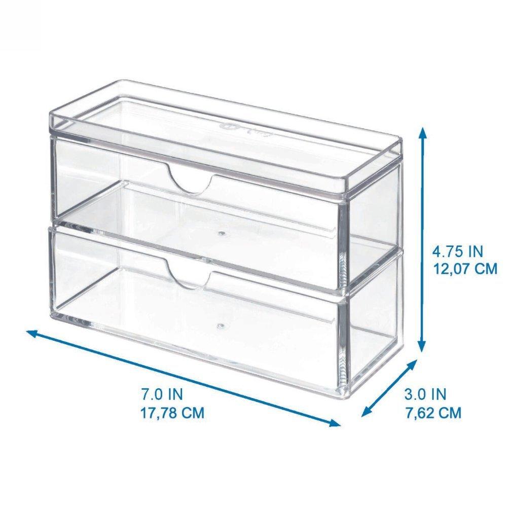 iDesign HOME EDIT Kosmetik Organizer KLAR mit Schublade