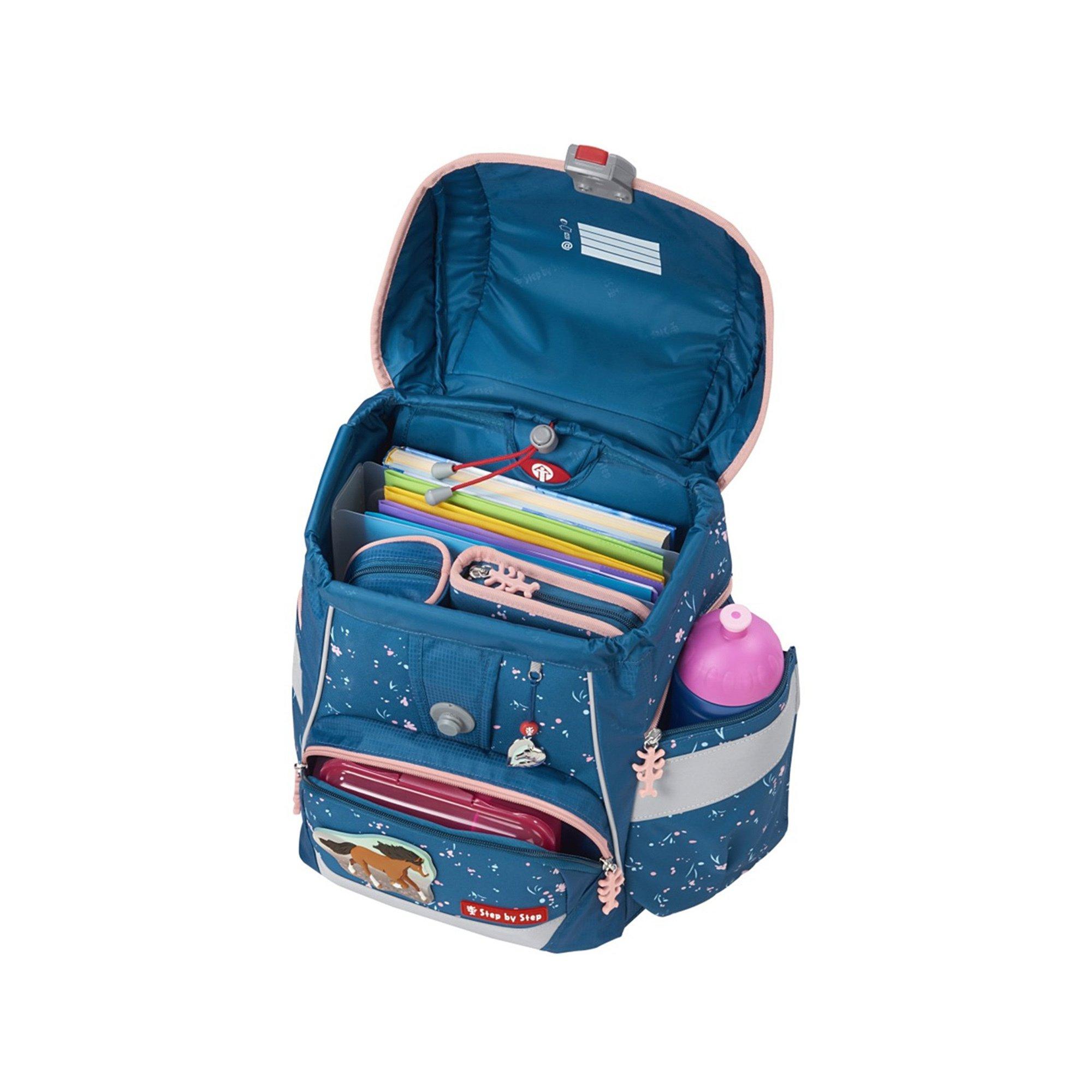 Step by Step Schulrucksack-Set, 6-teilig Wild Horse Ronja