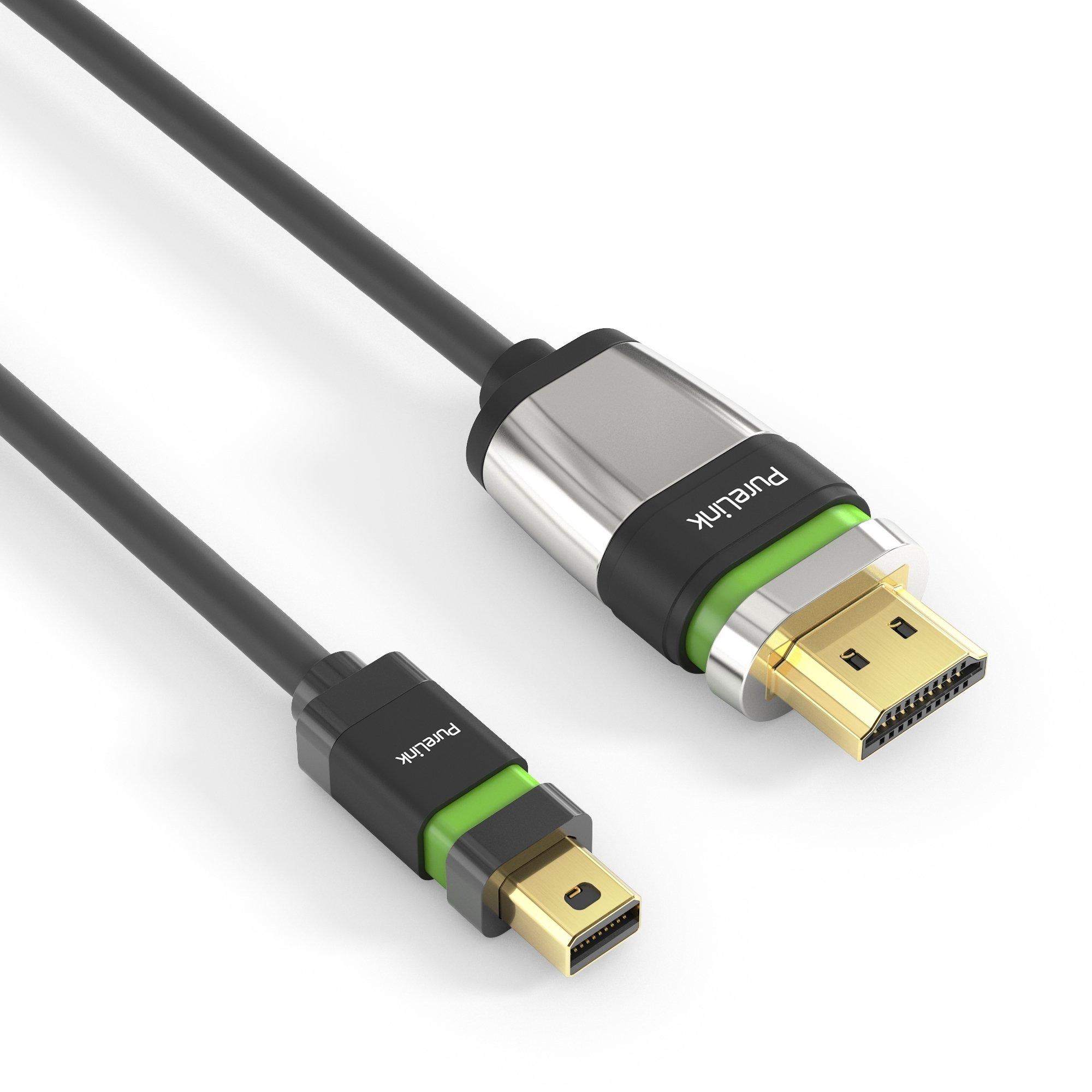 PureLink PureLink ULS2000-015 Videokabel-Adapter 1,5 m Mini DisplayPort HDMI Schwarz