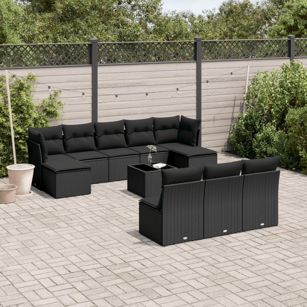 VidaXL Garten sofagarnitur poly-rattan