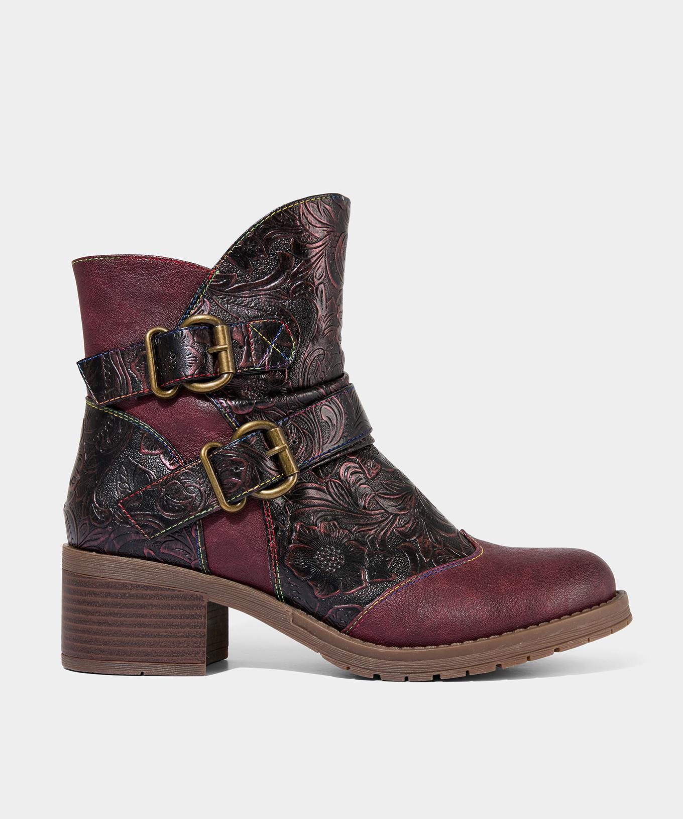 Joe Browns Stiefeletten mit metallischem Wirbelmuster