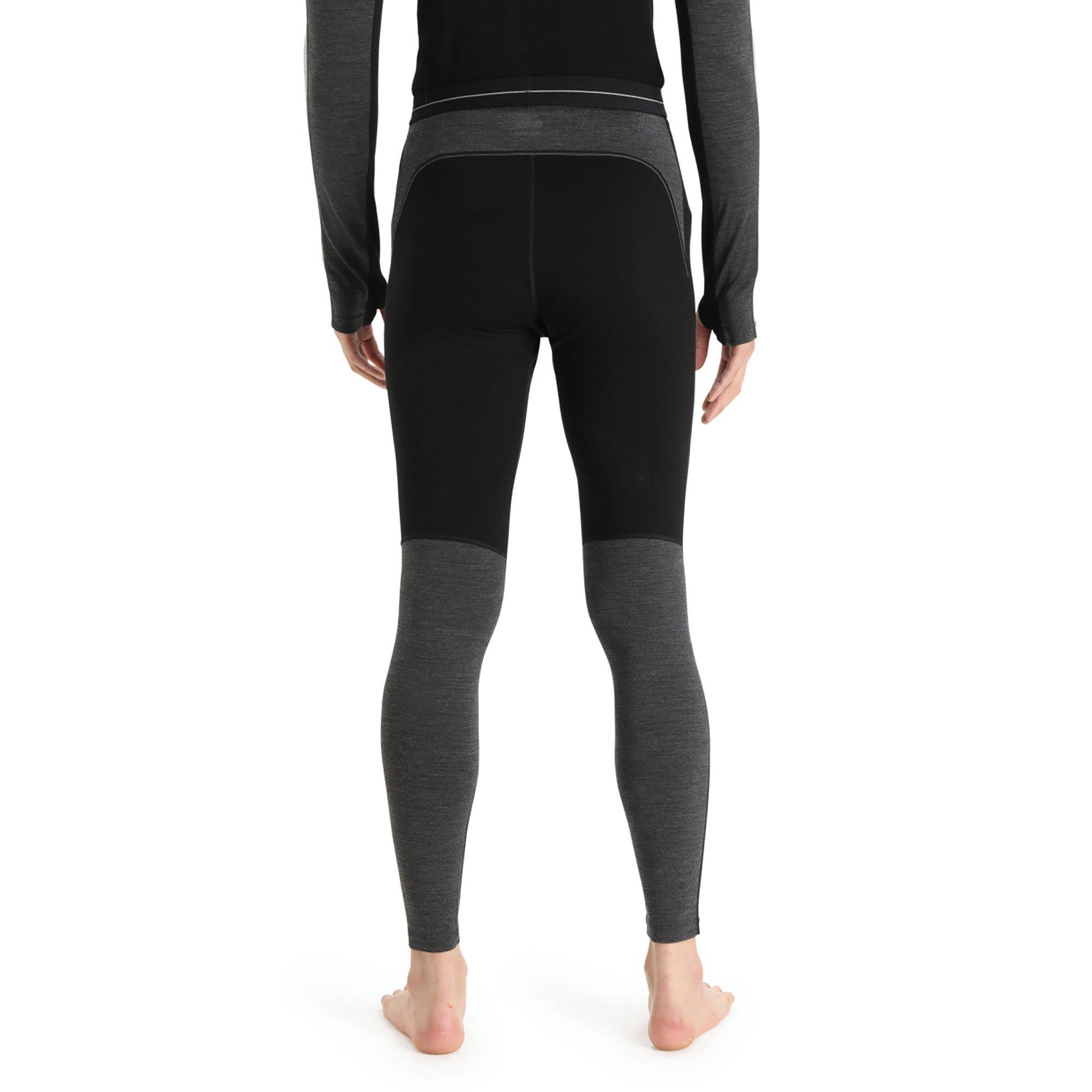 Icebreaker Men Merino 200 ZoneKnit™ Leggings Thermo-Tights, lang