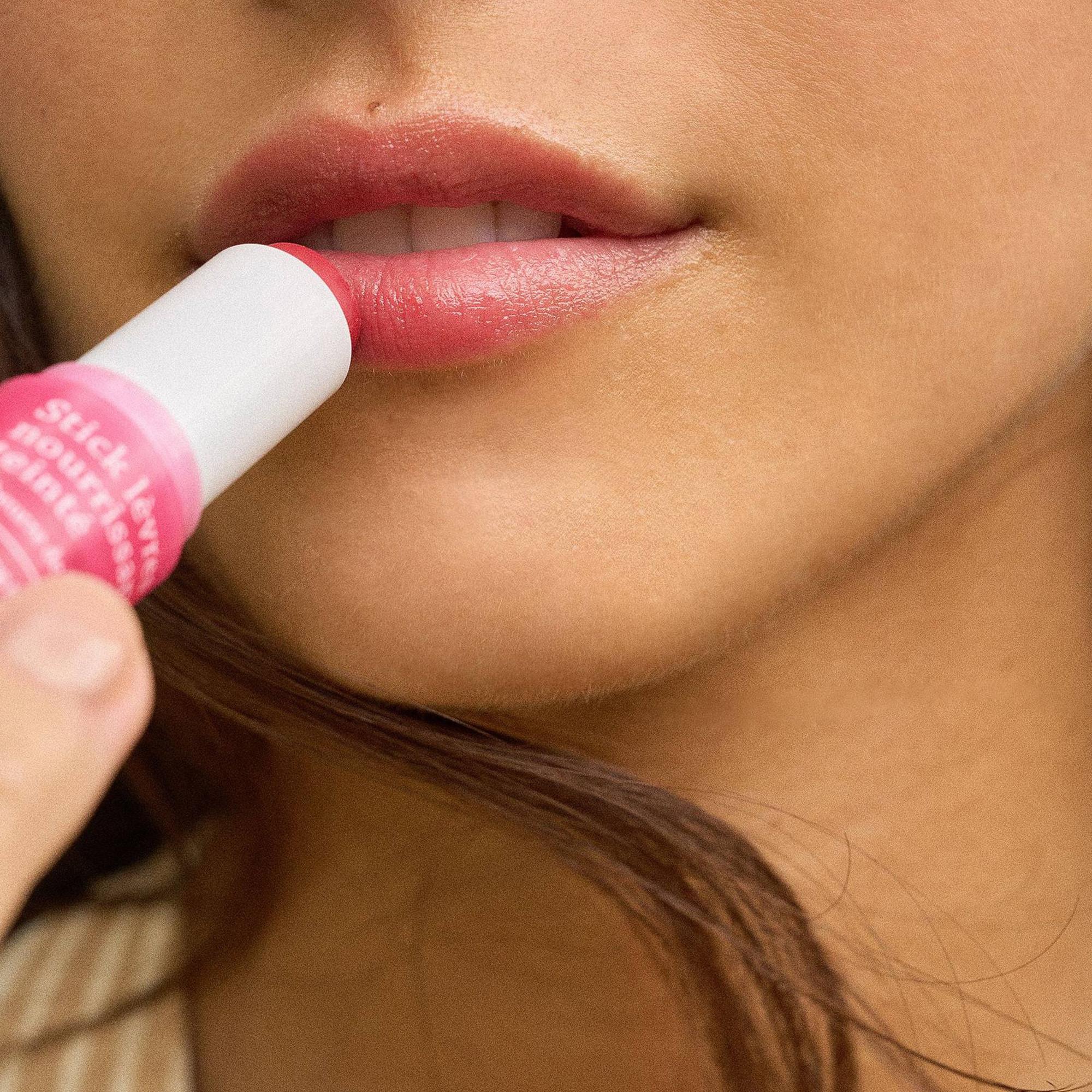 La Rosée Getönter, pflegender Lippenpflegestift mit Bio-Sheabutter - Nachfüllbar