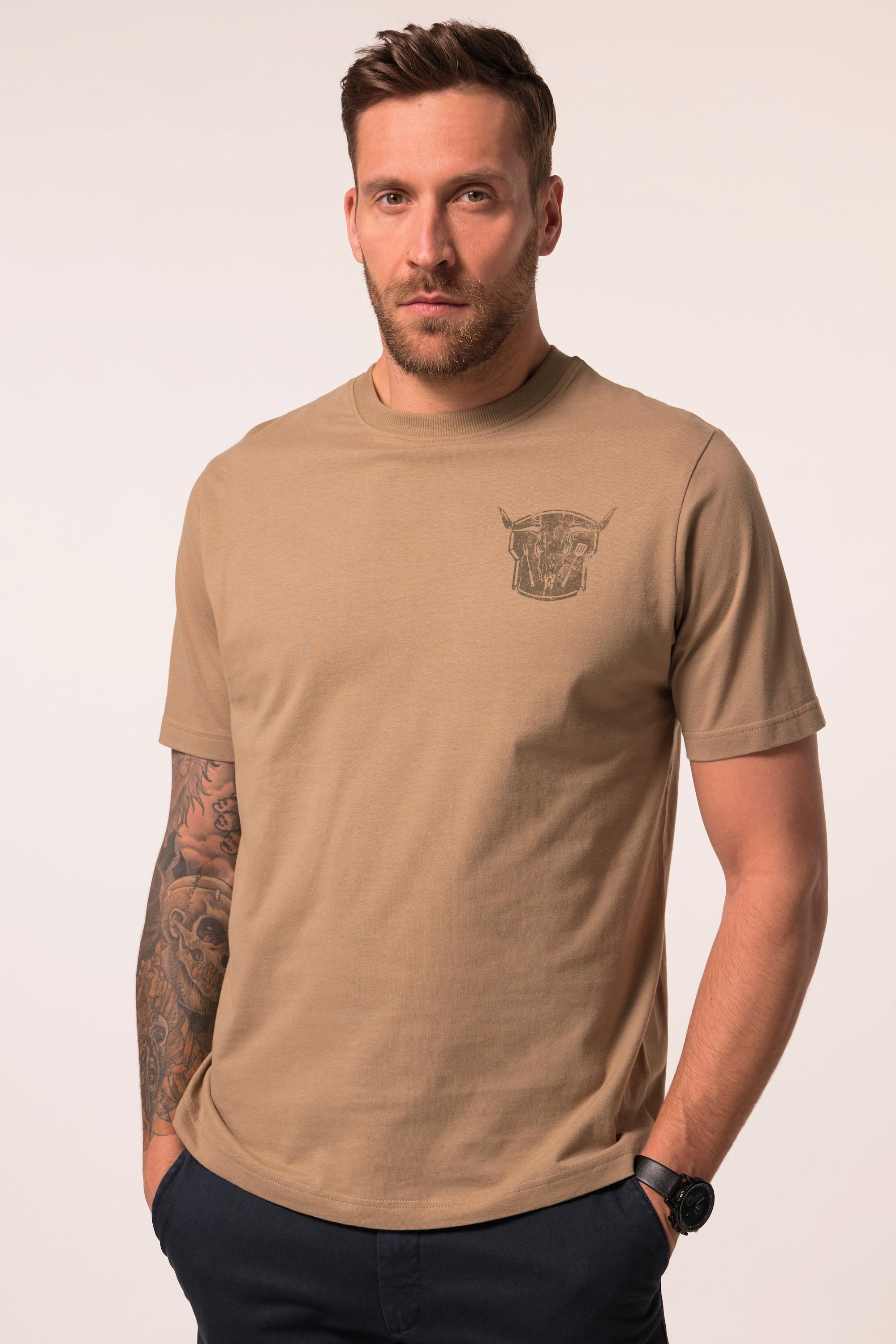 JP1880 Kurzarm Grillen Print T-Shirt