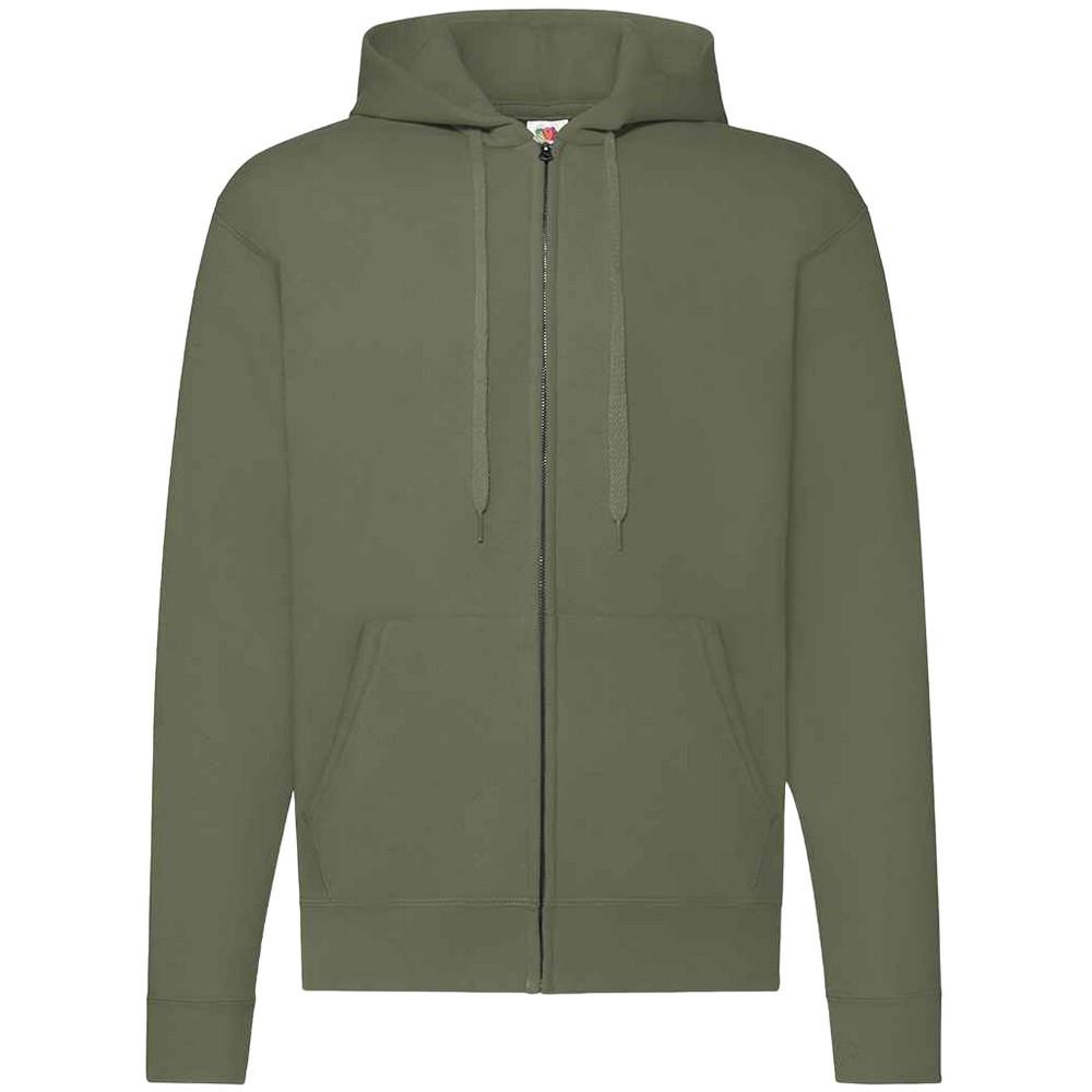 Fruit of the Loom Classic Hoodie mit durchgehendem Reißverschluss
