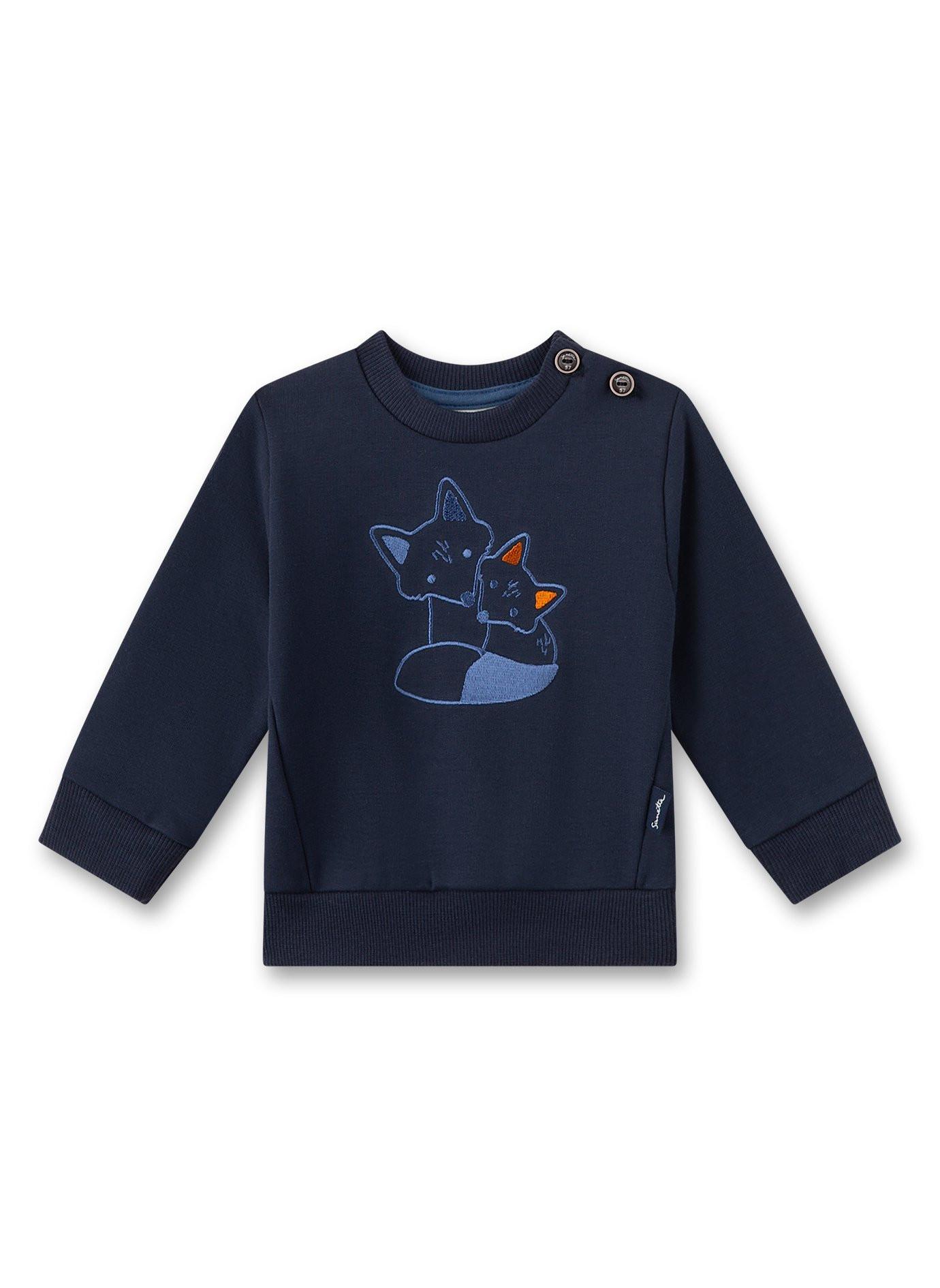 Sanetta Fiftyseven Baby Jungen Sweatshirt Fuchs
