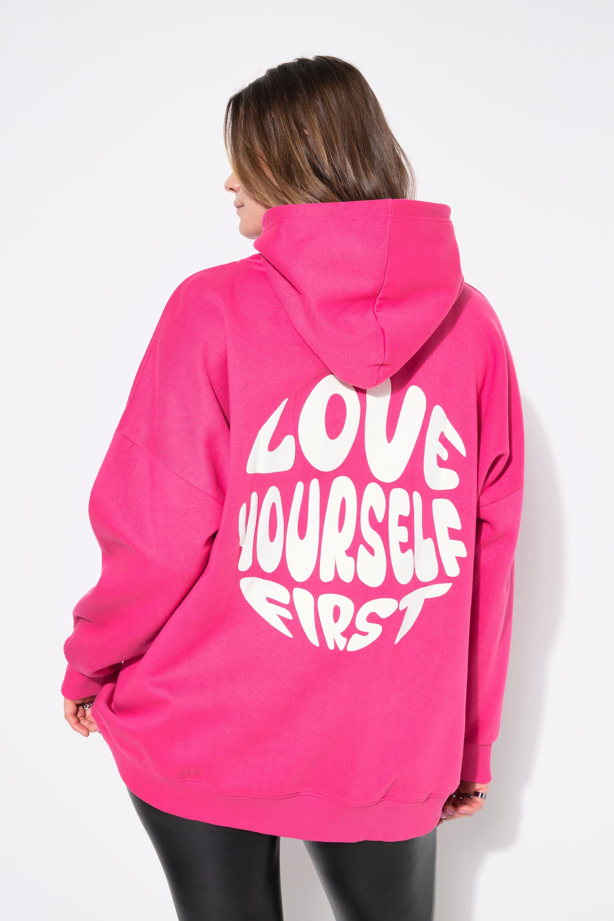 Studio Untold Hoodie, oversized, Wording-Print, Kapuze