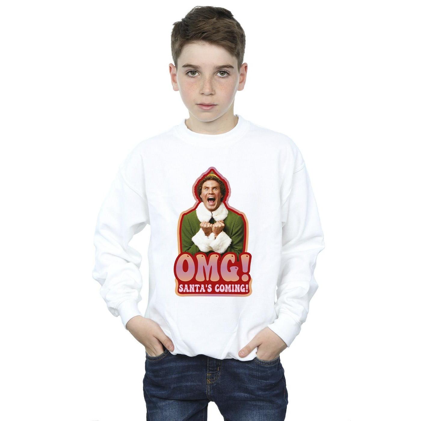 Elf Santa's Coming Sweatshirt