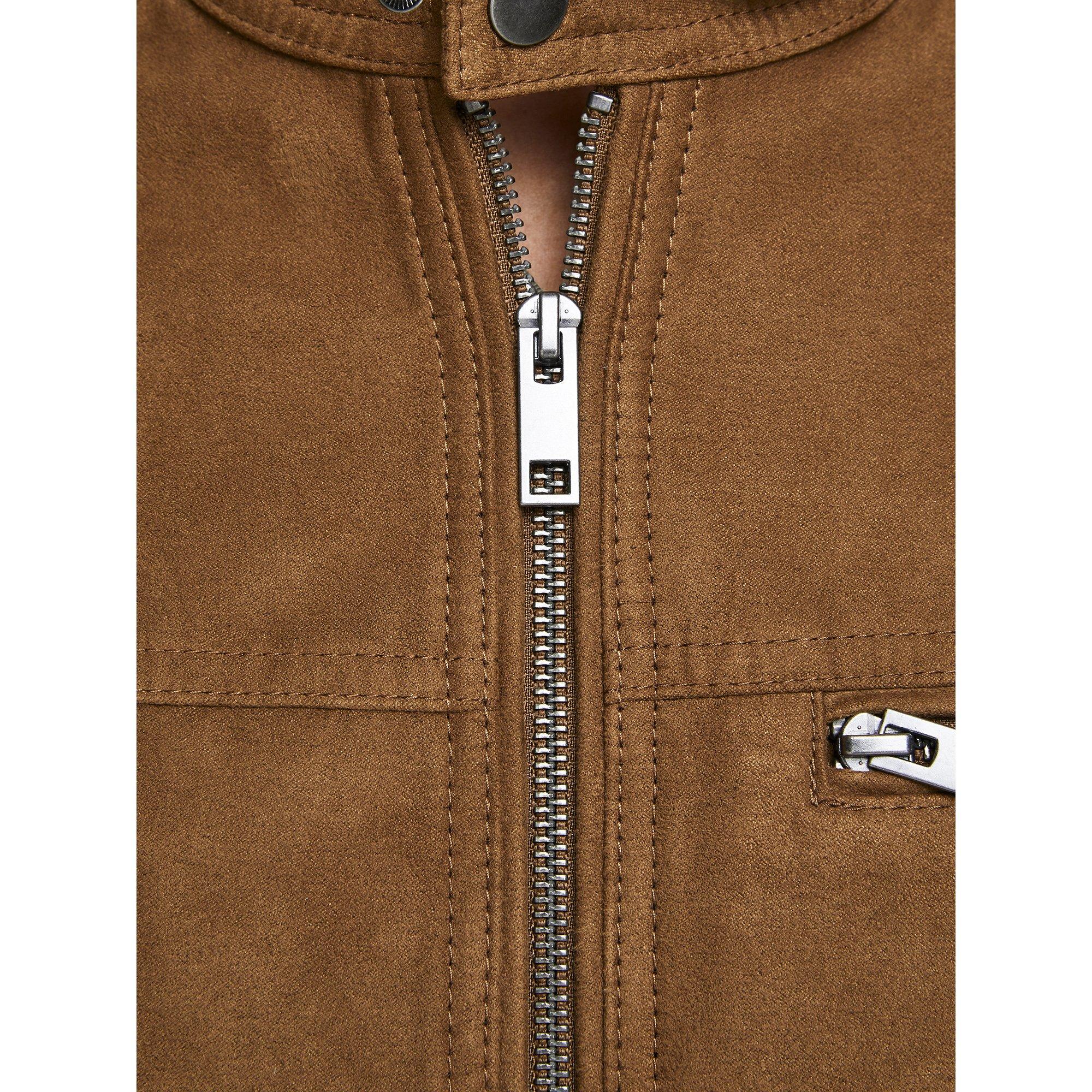 JACK & JONES JJEROCKY JACKET NOOS Lederjacke