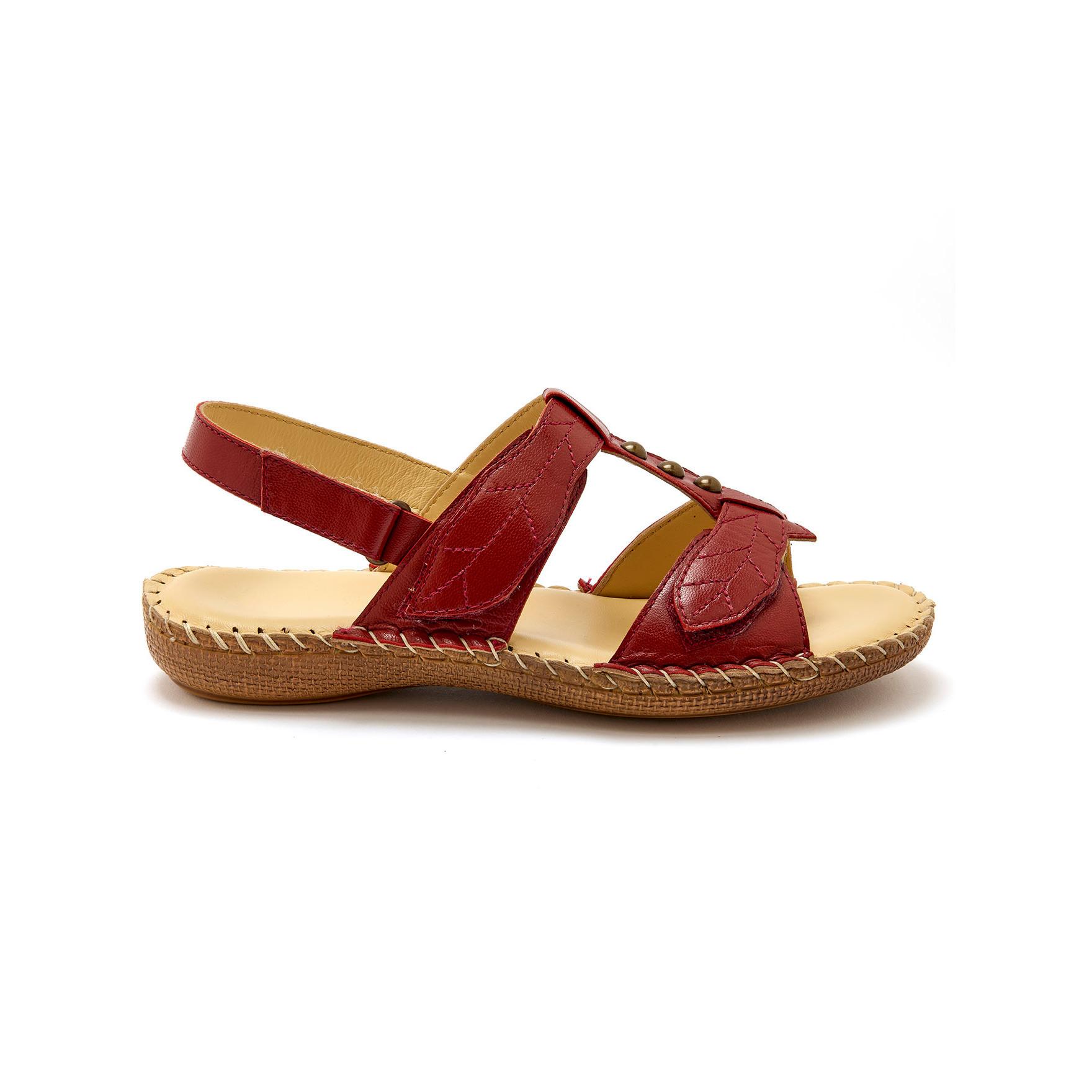 Pédiconfort ledersandalen für en