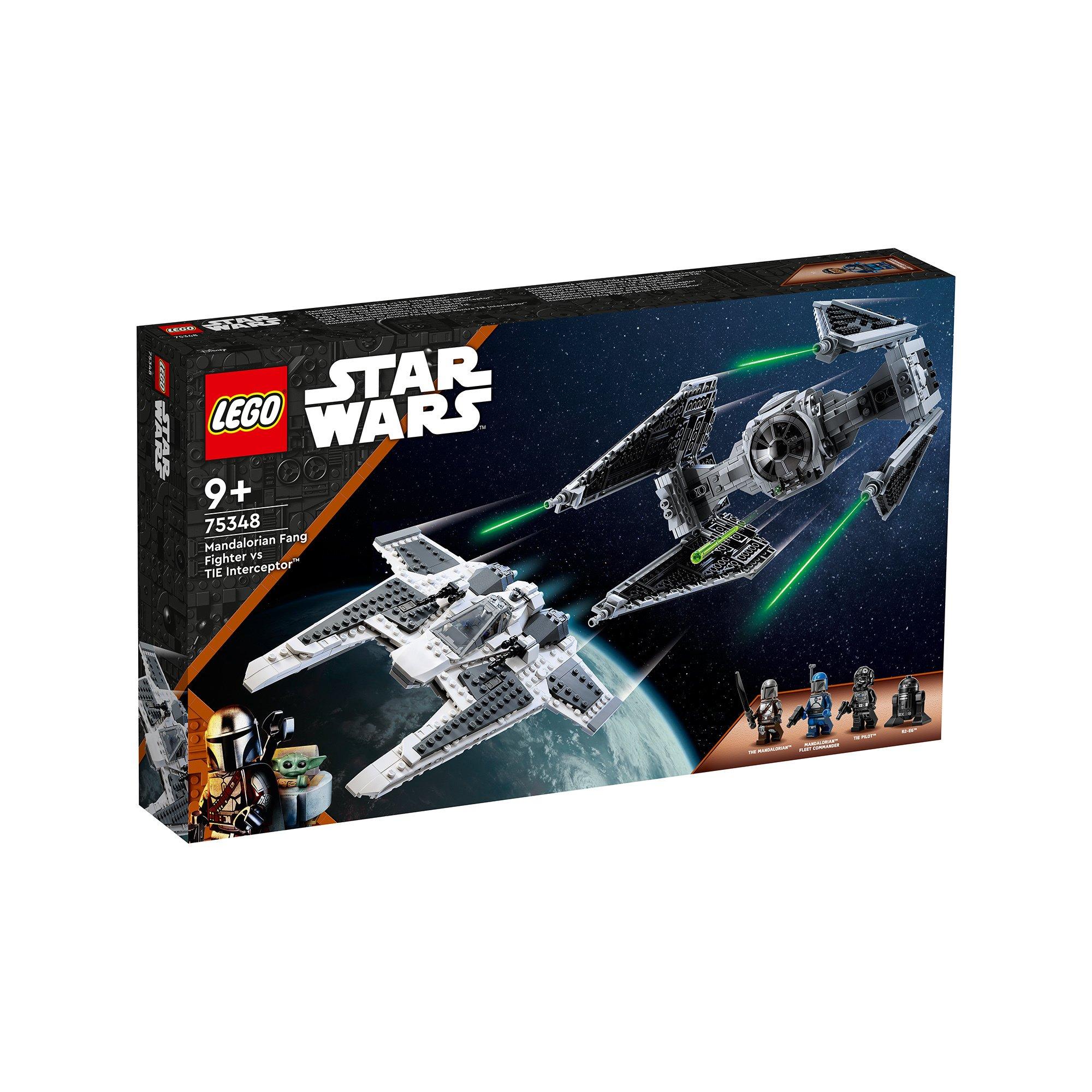 LEGO® 75348 Mandalorianischer Fang Fighter vs. TIE Interceptor™