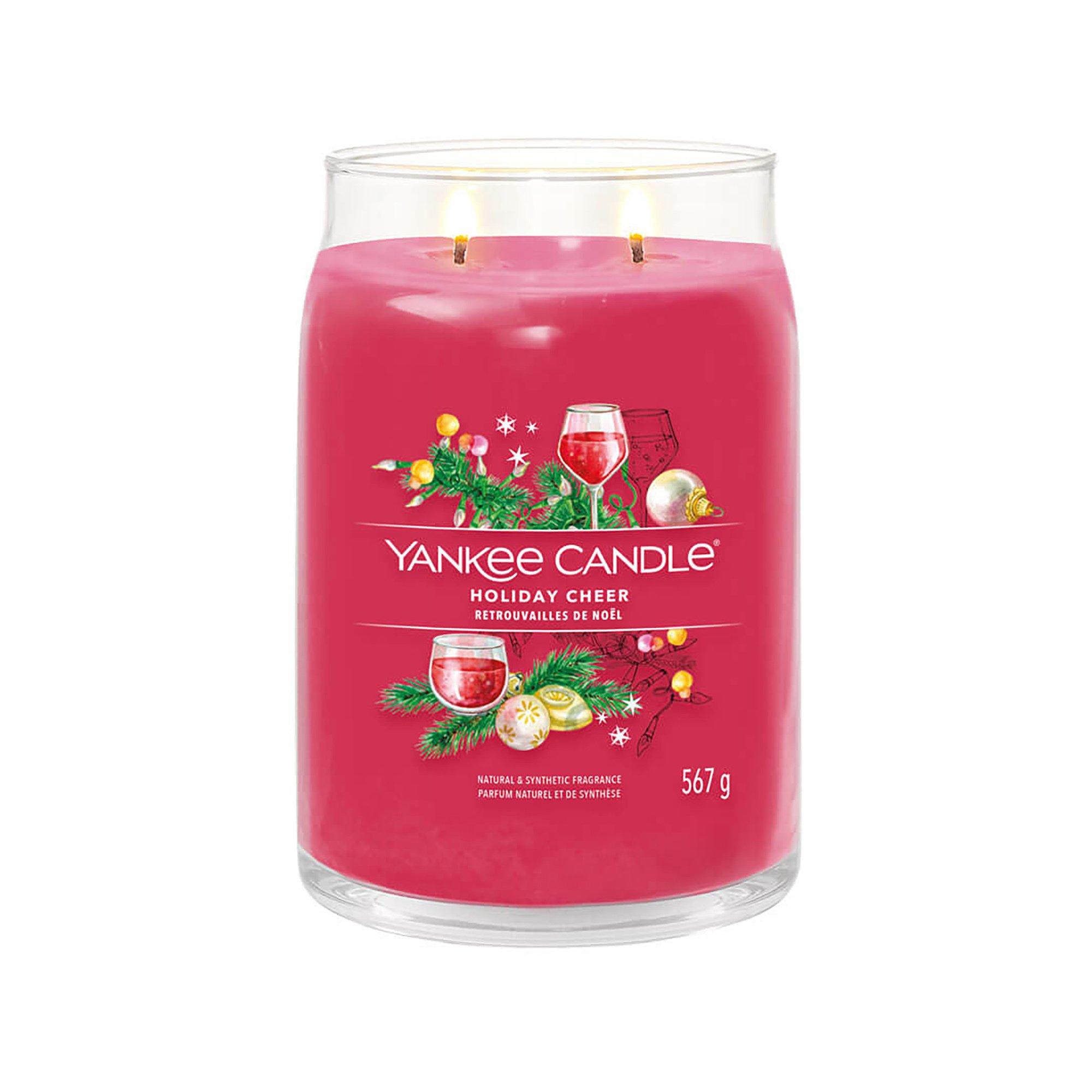 Yankee Candle Signature Duftkerze im Glas Weihnachten Holiday Cheer