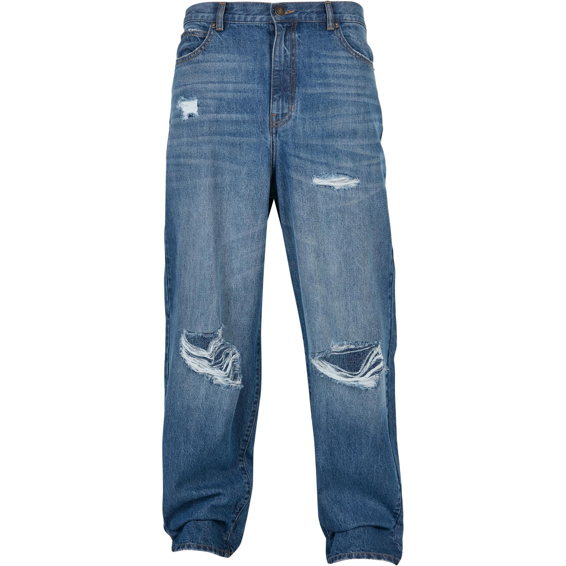 URBAN CLASSICS Distressed 90s Straight Leg Jeans