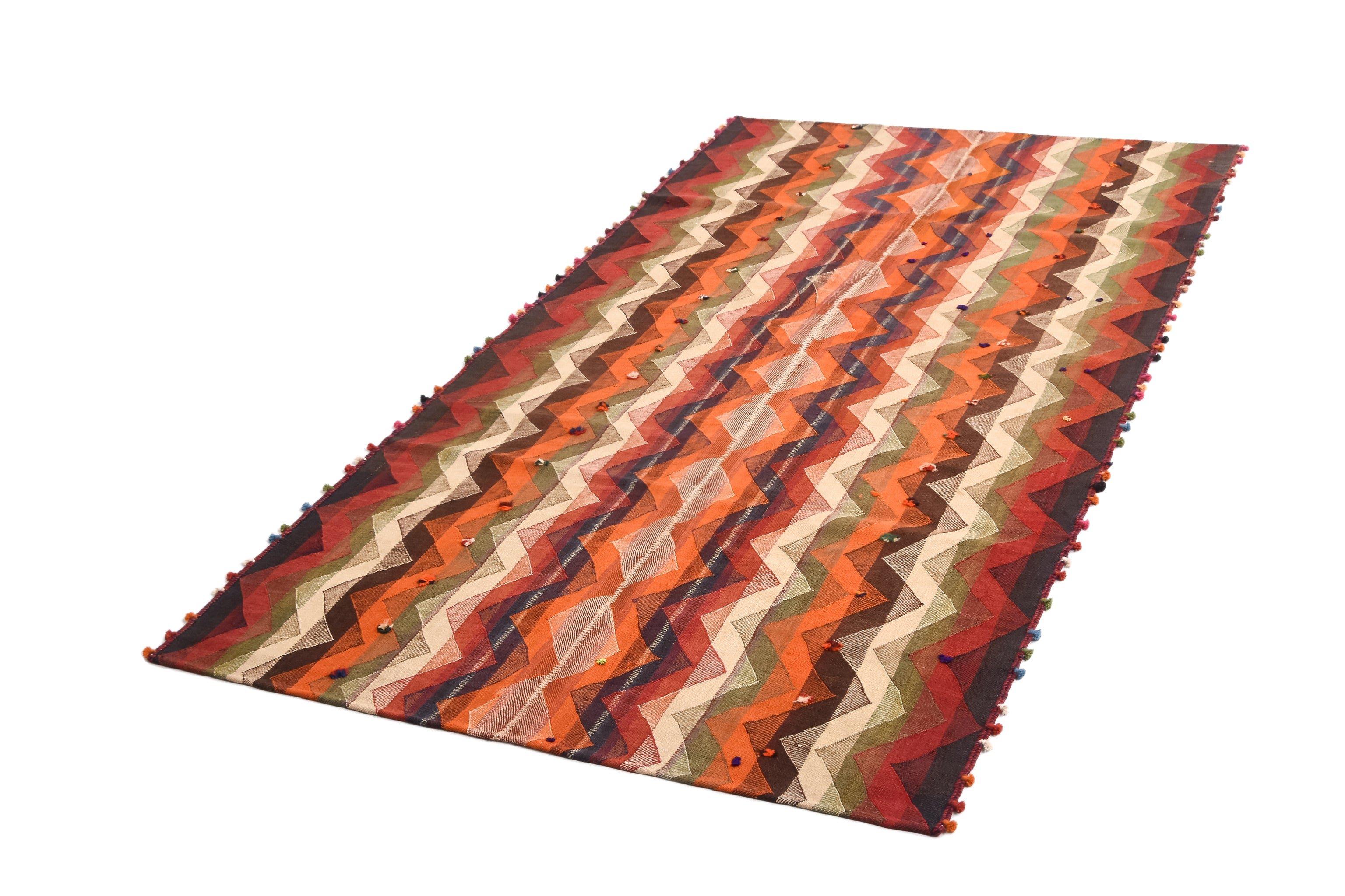 VIDAL Handgemachter Teppich Jajim old