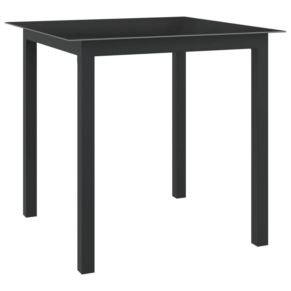 VidaXL Garten-essgruppe aluminium