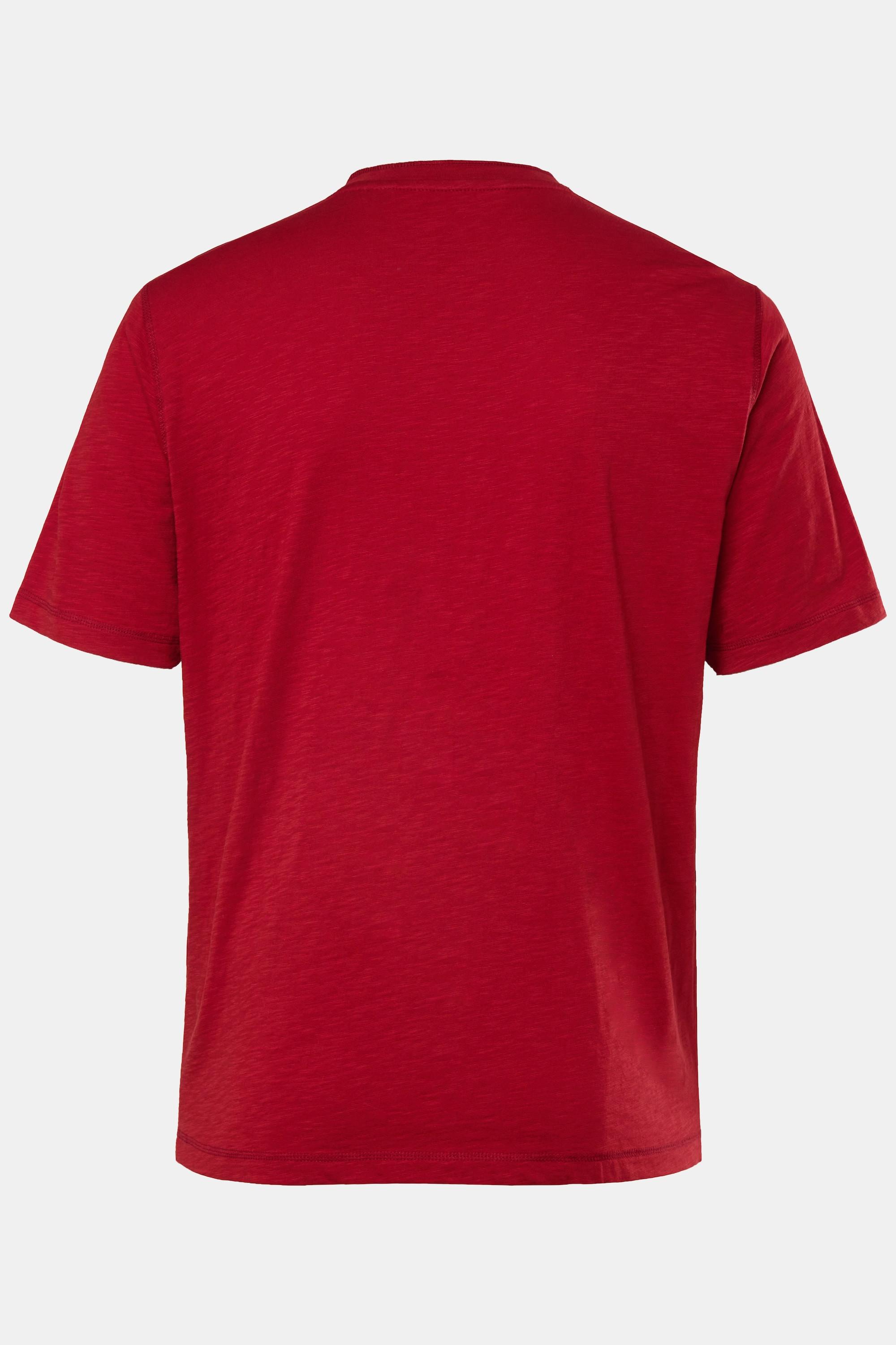 JP1880 Henley Halbarm Rundhals mit Knopfleiste