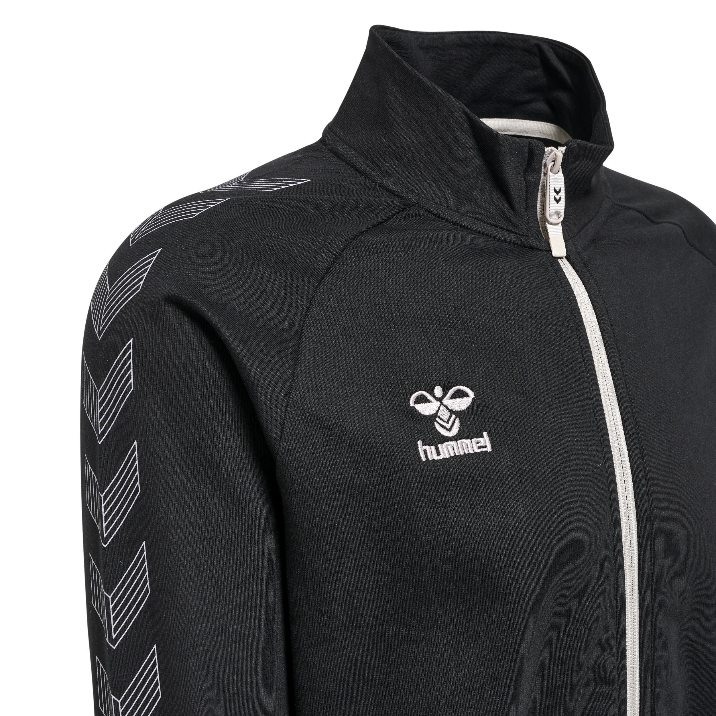 Hummel trainingsjacke aus baumwolle move grid