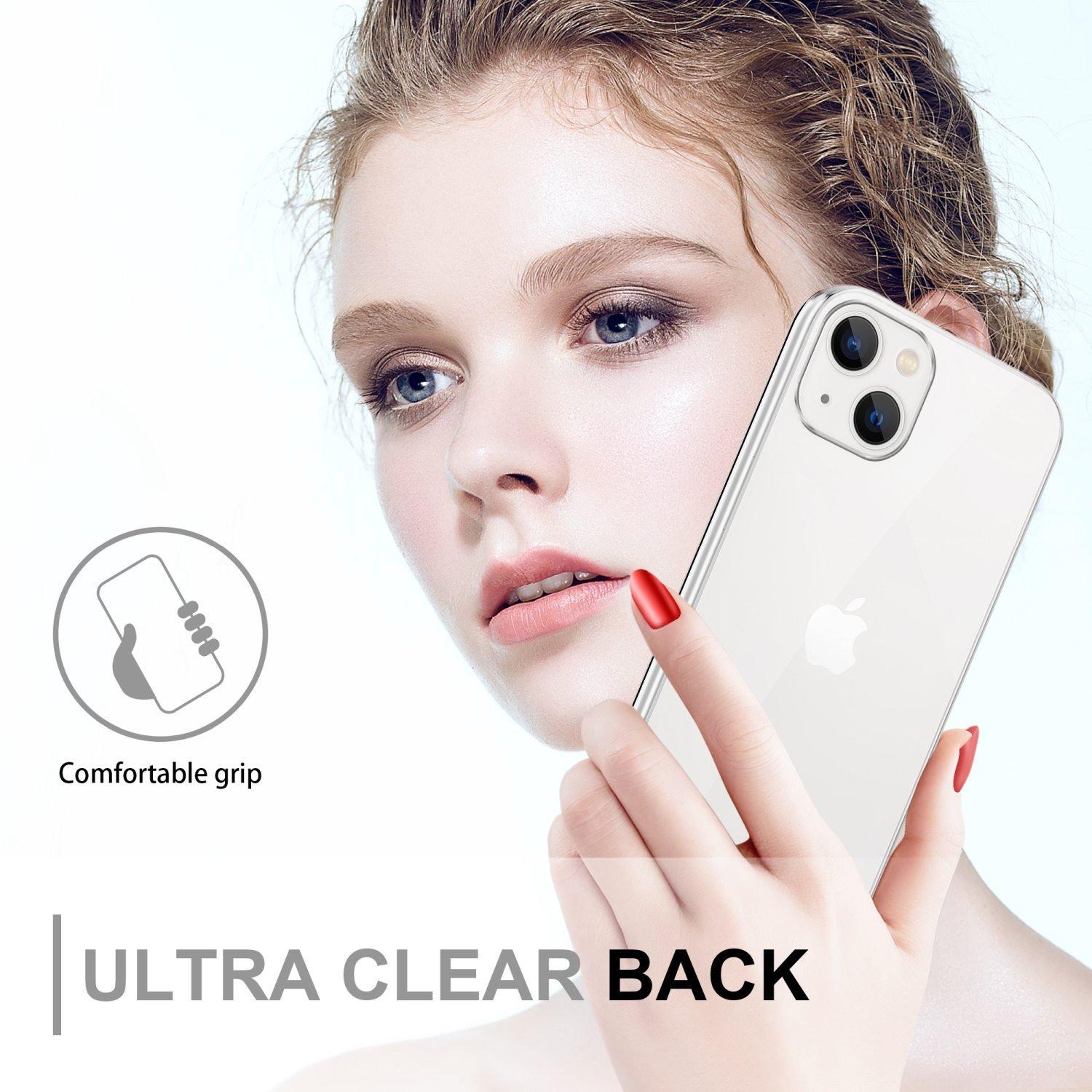 Cadorabo Hülle für Apple iPhone 14 PLUS 360° Full Body Front- und Rückenschutz