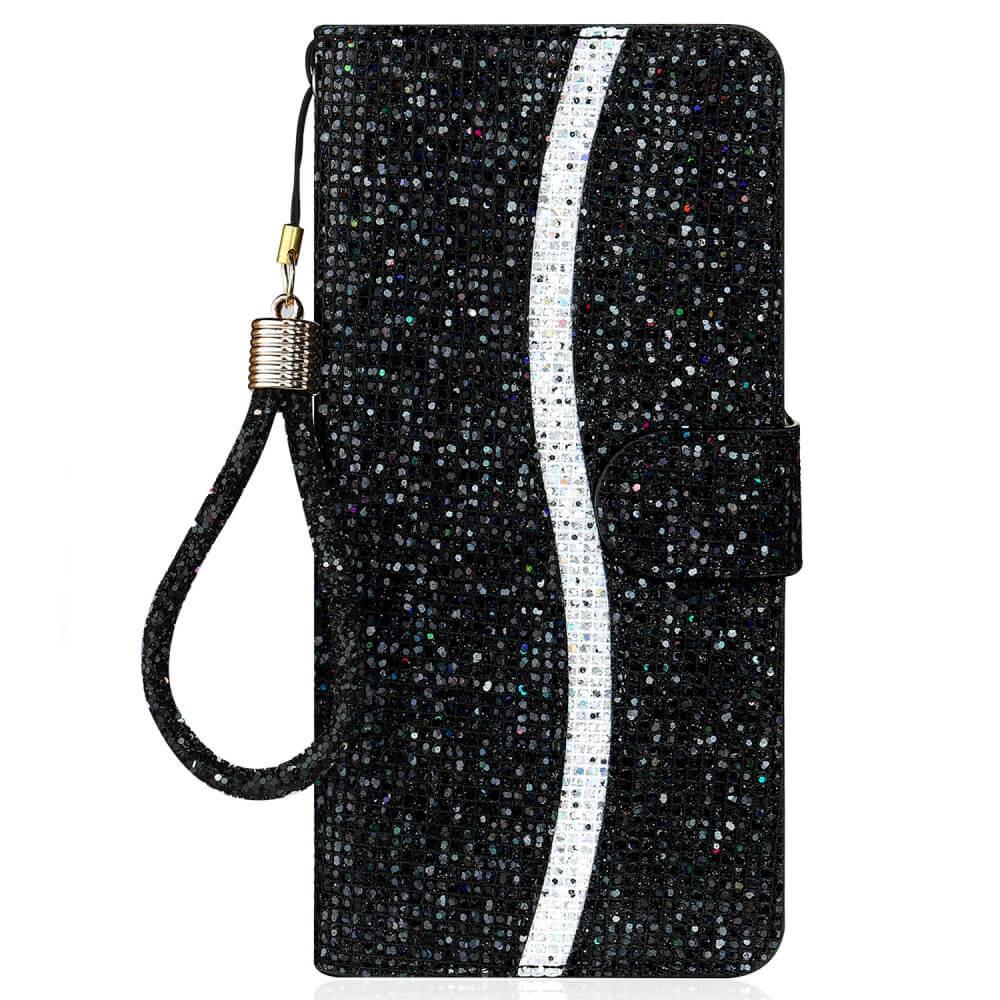 Cover-Discount Xiaomi Redmi Note 11 Pro+ - Glitter Leder Etui