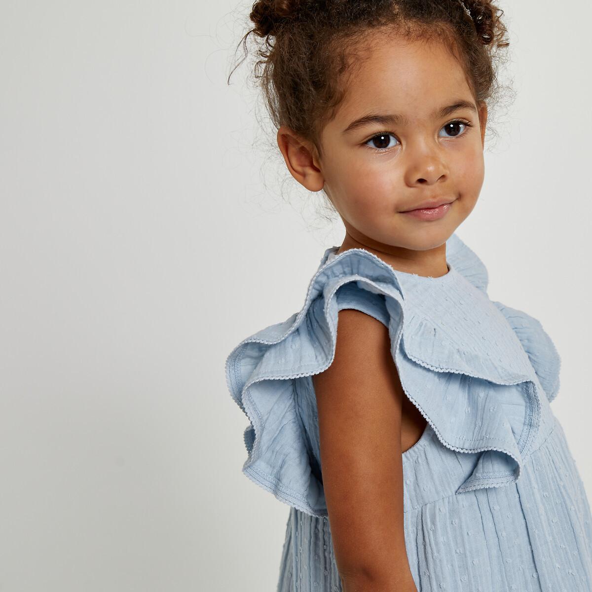 La Redoute Collections Kleid aus Baumwoll-Musselin mit zartem Muster