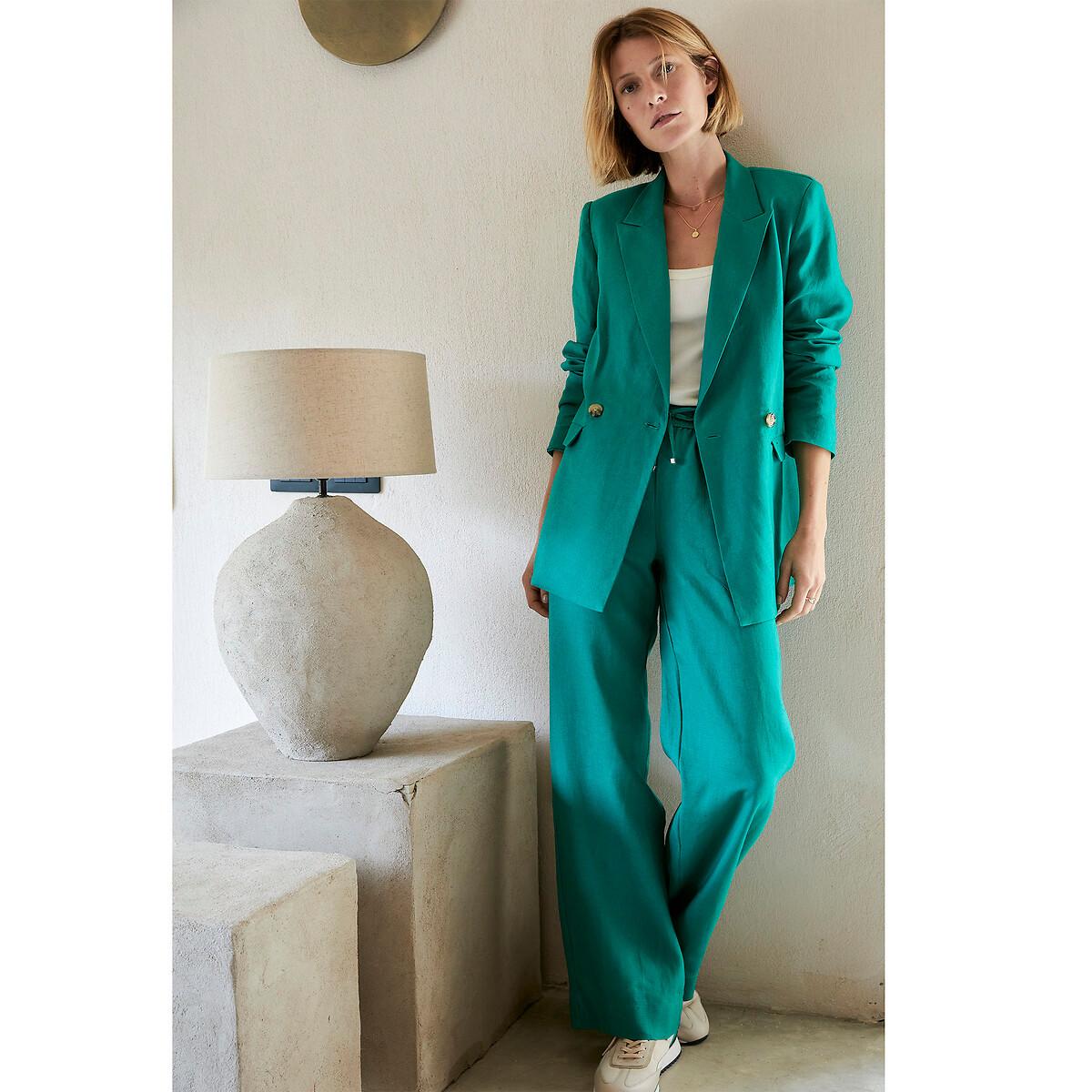 La Redoute Collections Leinen Weite Hose