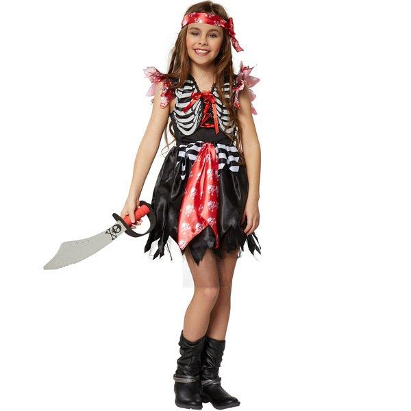 Tectake Mädchenkostüm Piratenprinzessin