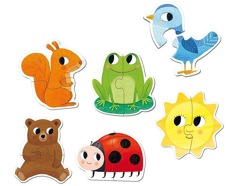 JUMBO Goula Formen-Puzzles (12Teile)