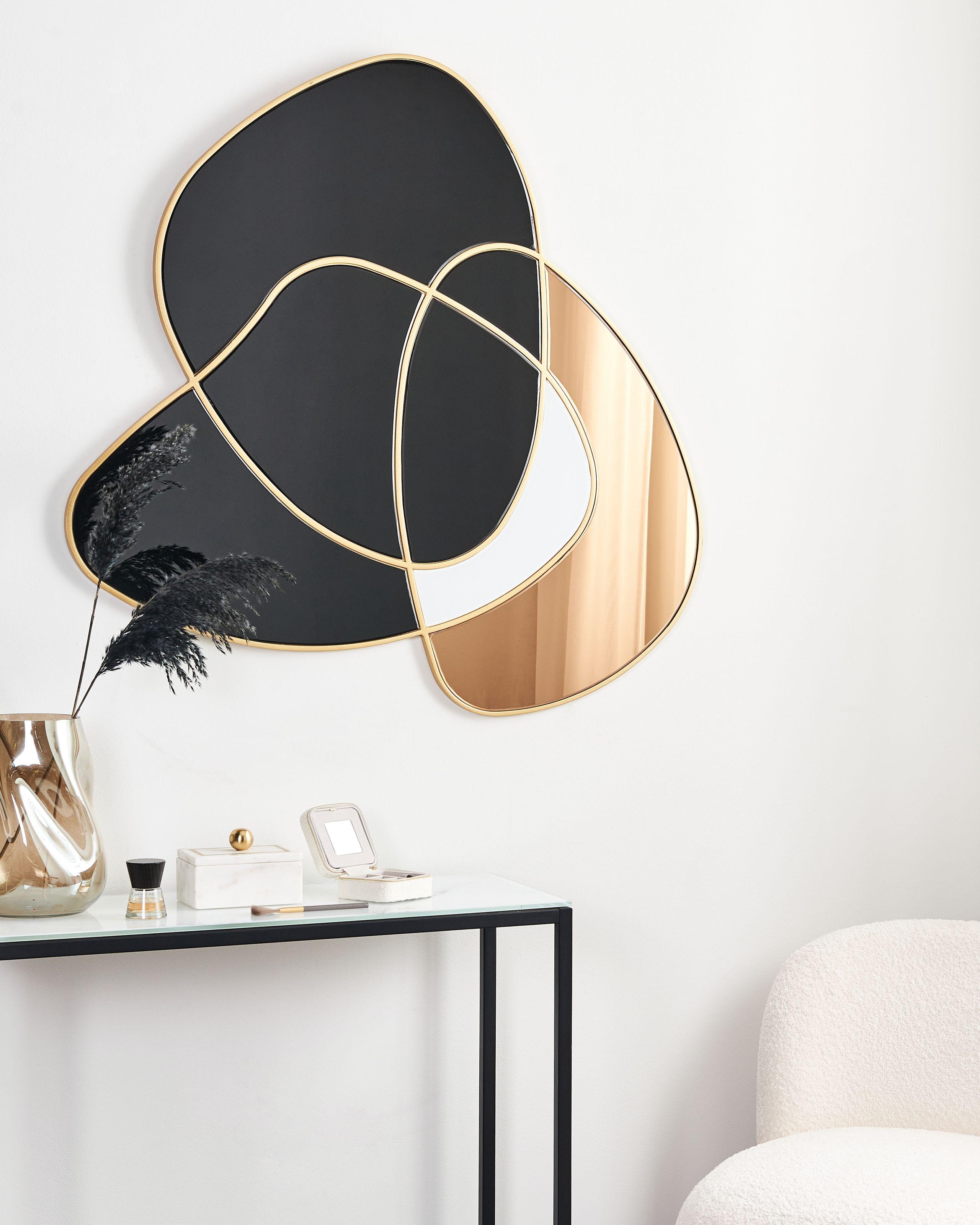 Beliani Wandspiegel aus Glas Modern TAILLY