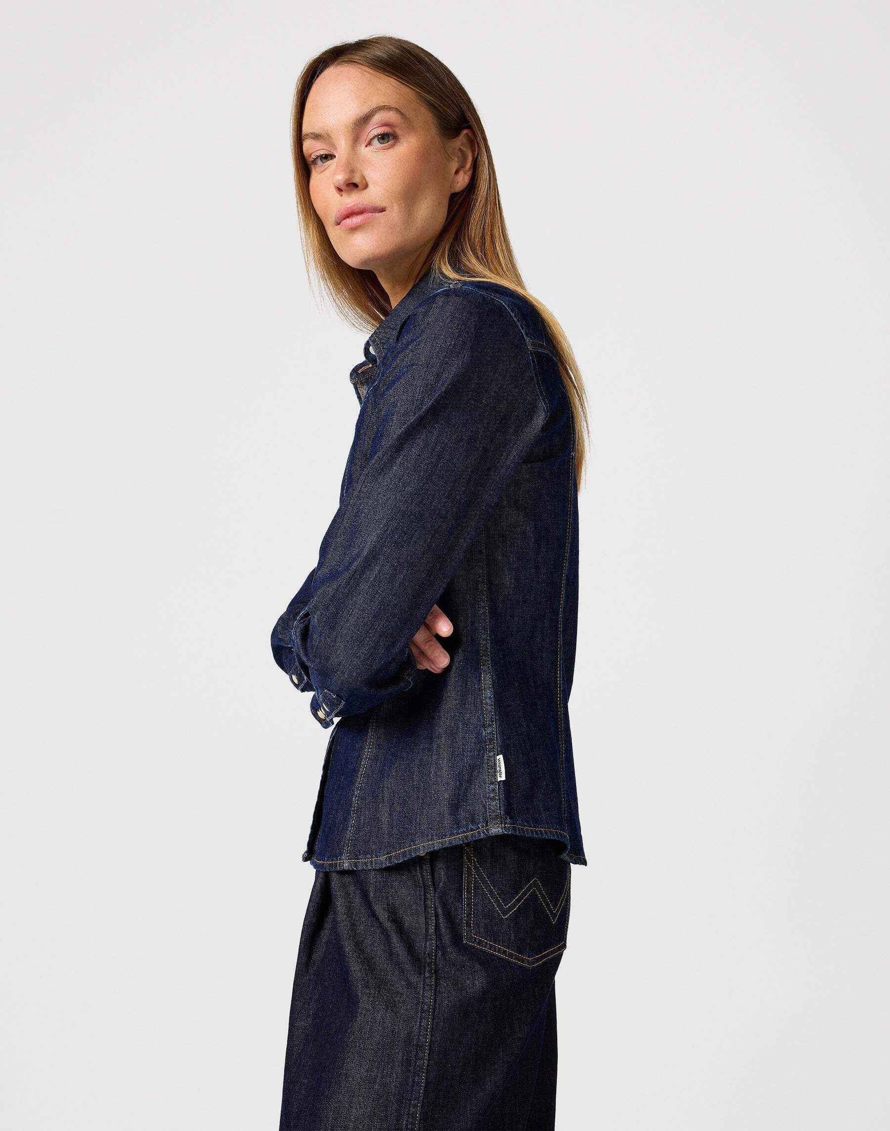 Wrangler Exag Yoke Jeanshemd