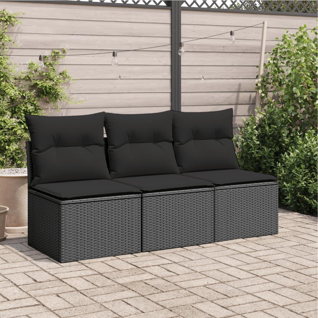 VidaXL Gartensofa poly-rattan