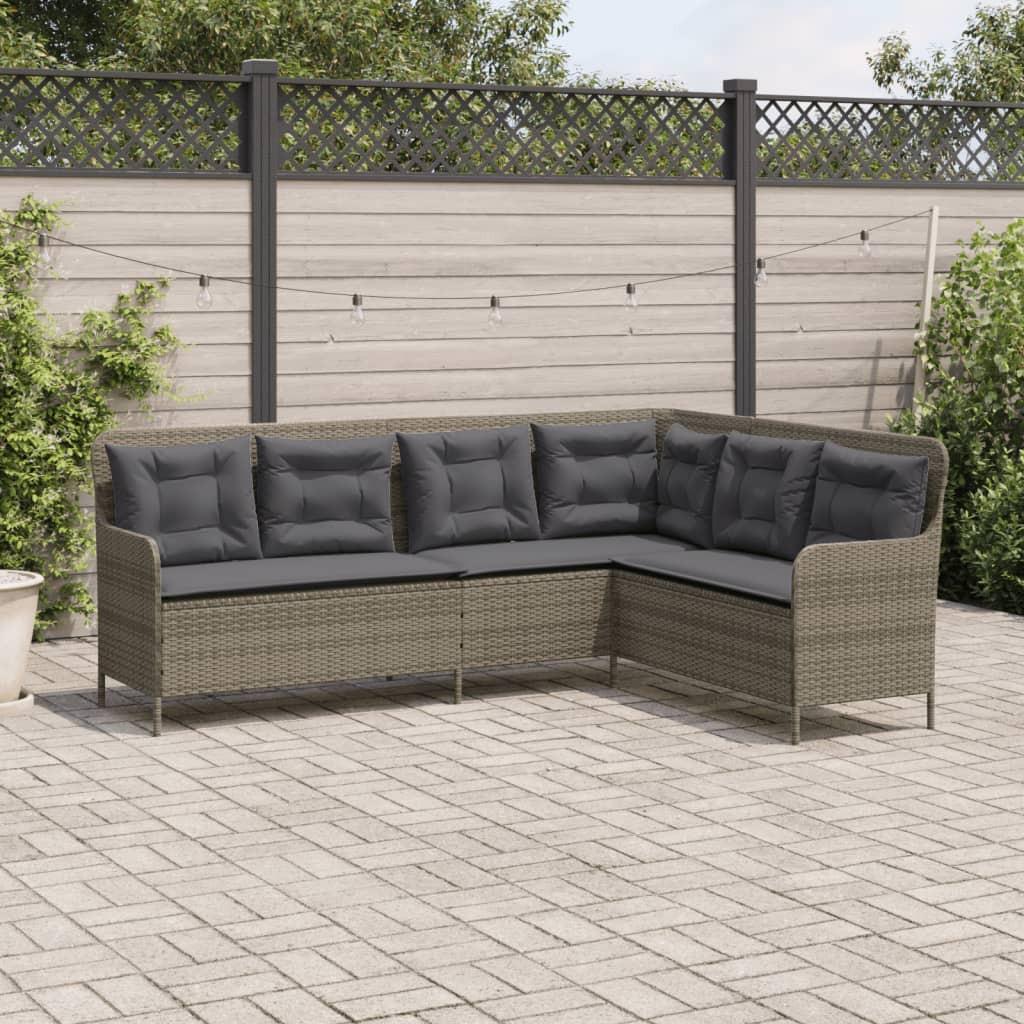 VidaXL Gartensofa poly-rattan