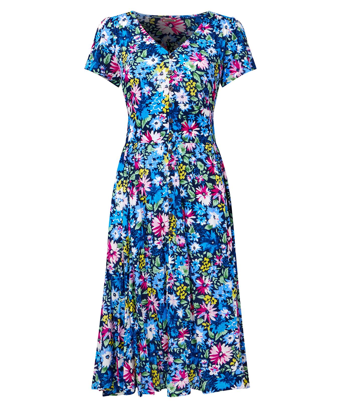 Joe Browns Florales Kleid mit geraffter Taille