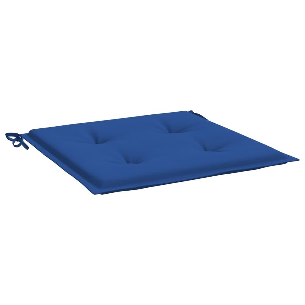 VidaXL Gartenstuhl-Kissen 4 Stk. 50x50x3 cm Stoff