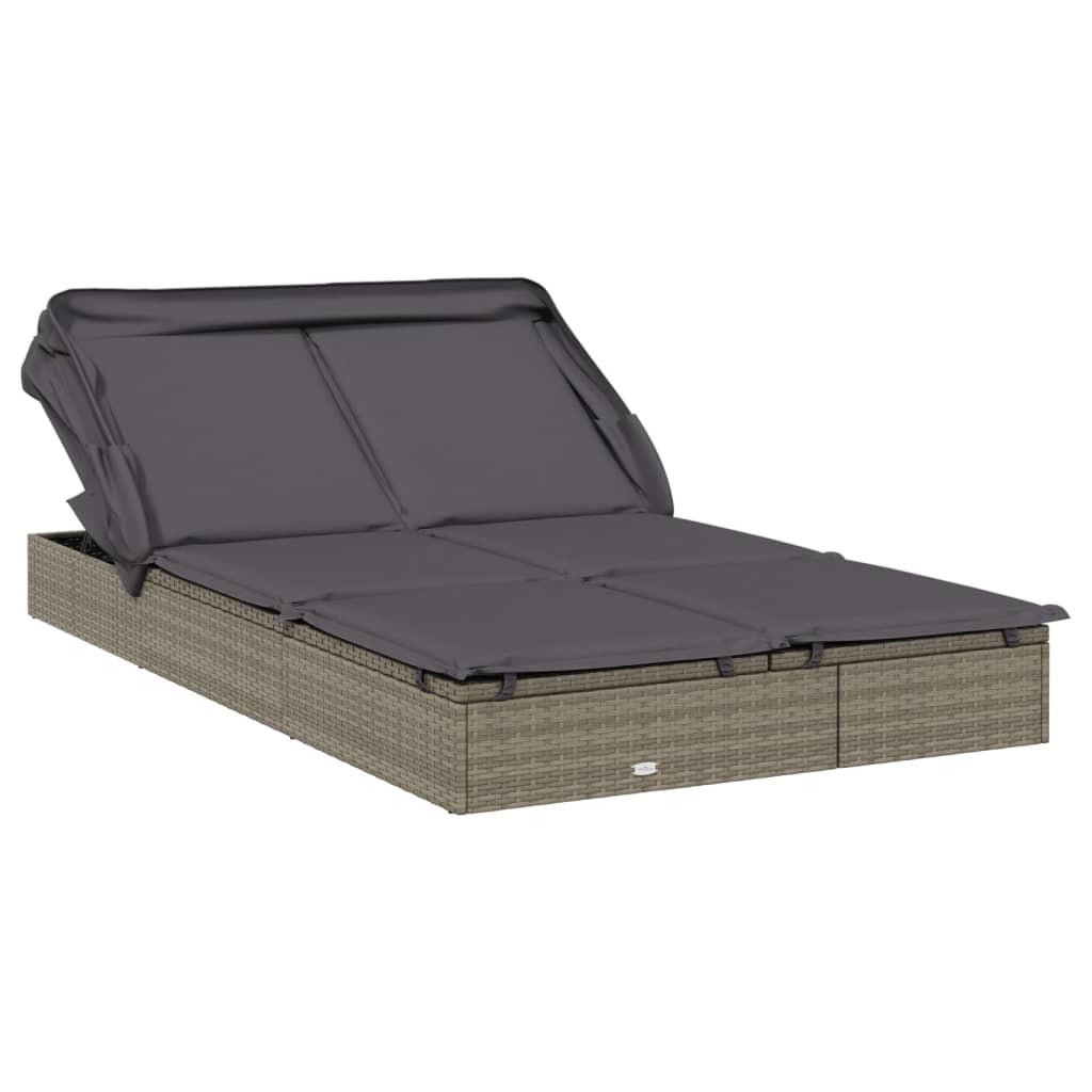 VidaXL Sonnenliege poly-rattan
