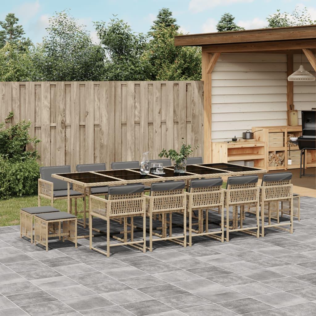 VidaXL Garten essgruppe poly-rattan