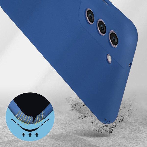 Avizar Soft Touch Hülle Samsung S21 FE Blau