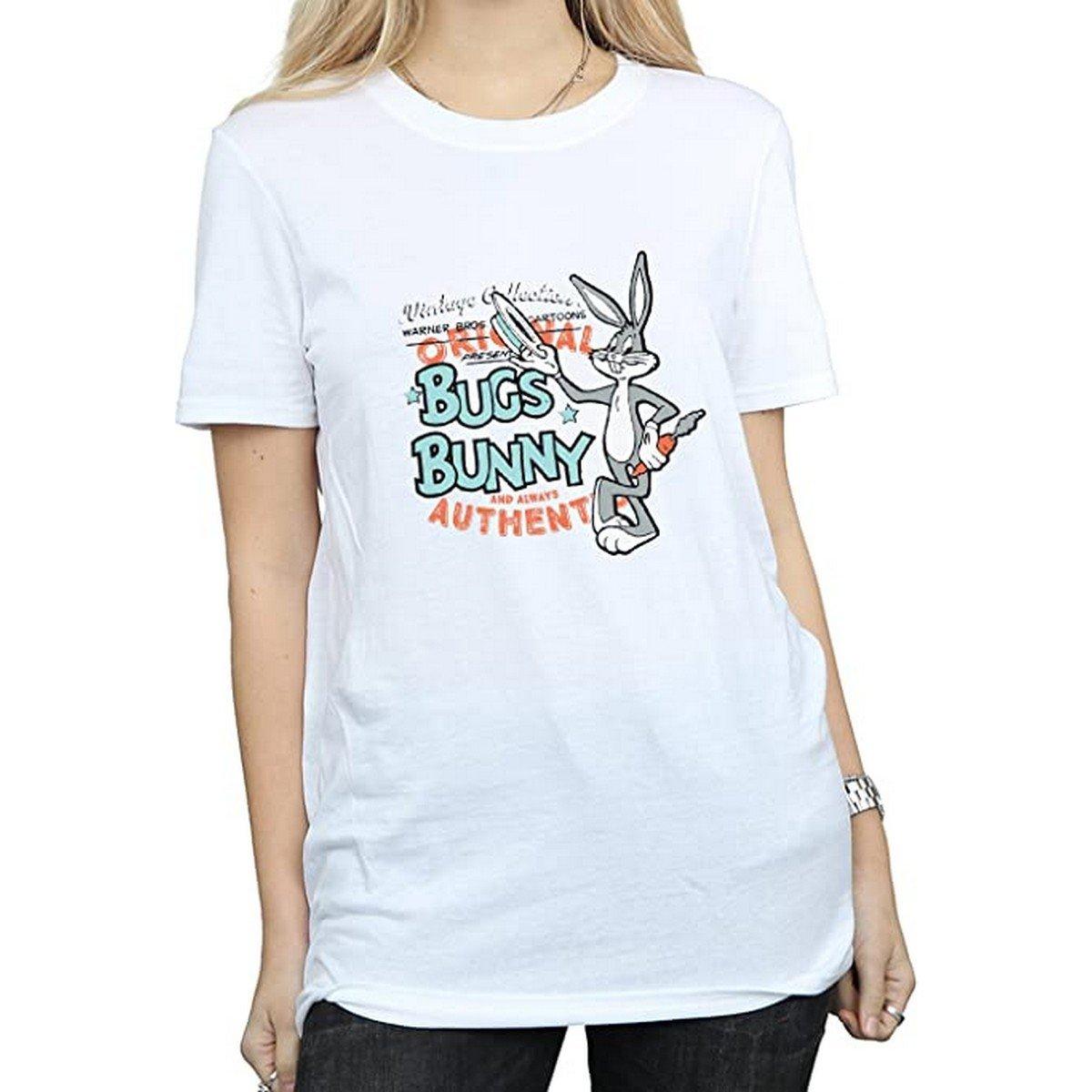 LOONEY TUNES Bugs Bunny Vintage Print Loose Fit T-Shirt