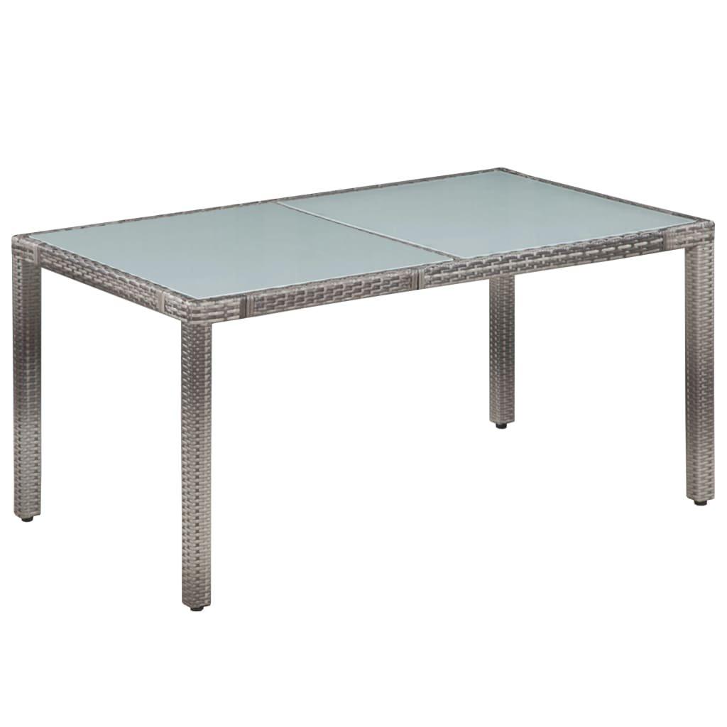 VidaXL Garten essgruppe poly-rattan