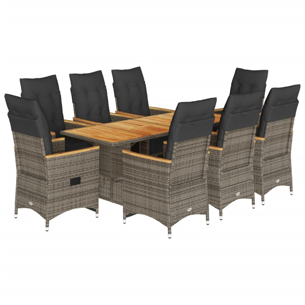 VidaXL Bistro set poly-rattan