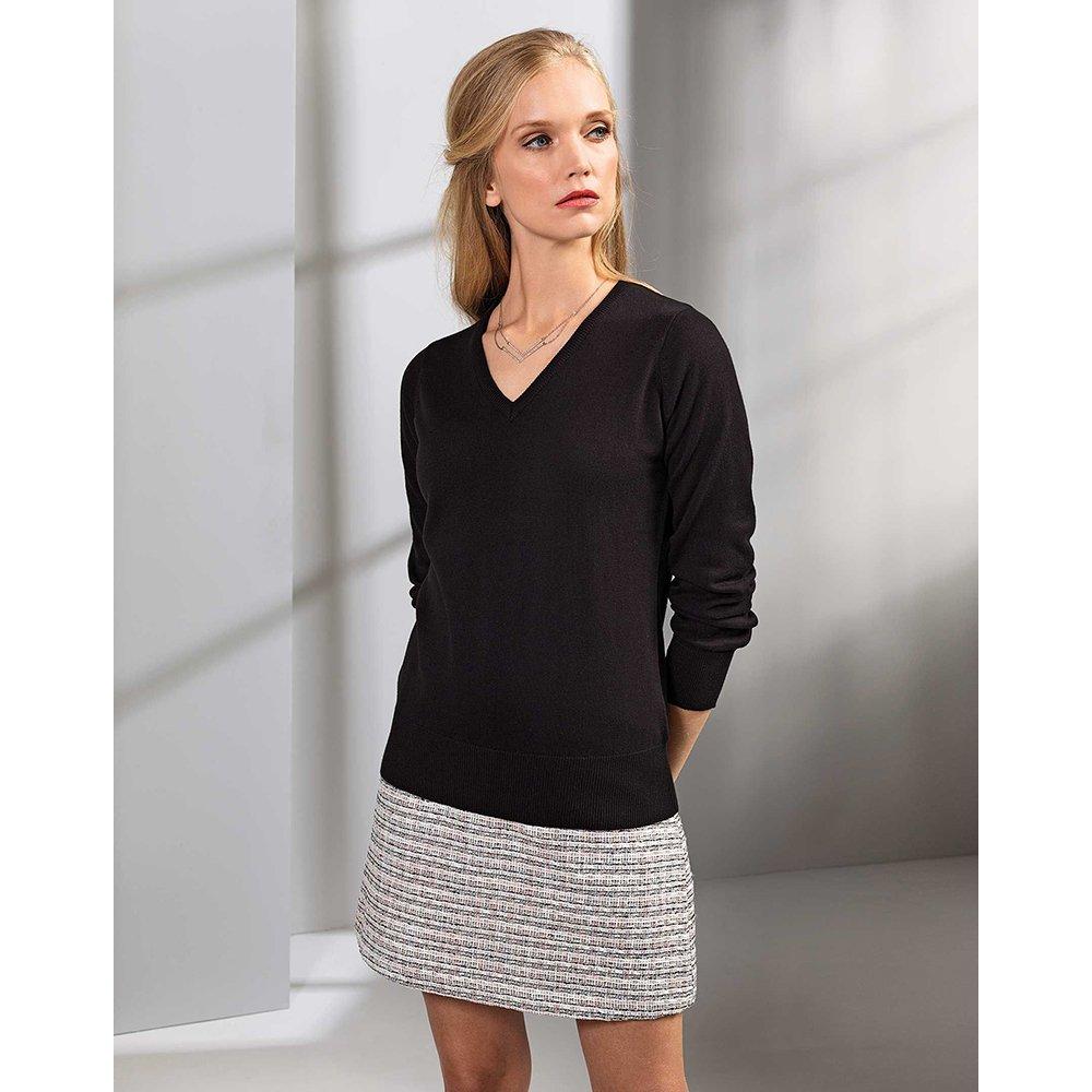 PREMIER Strickpullover mit VAusschnitt