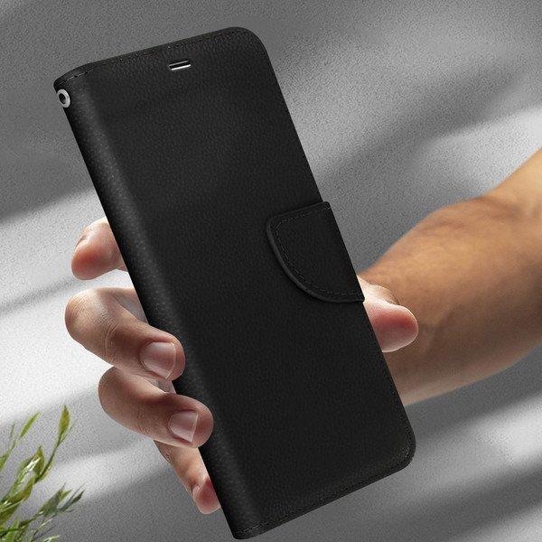 Avizar Kunstlederetui Galaxy S21 Schwarz