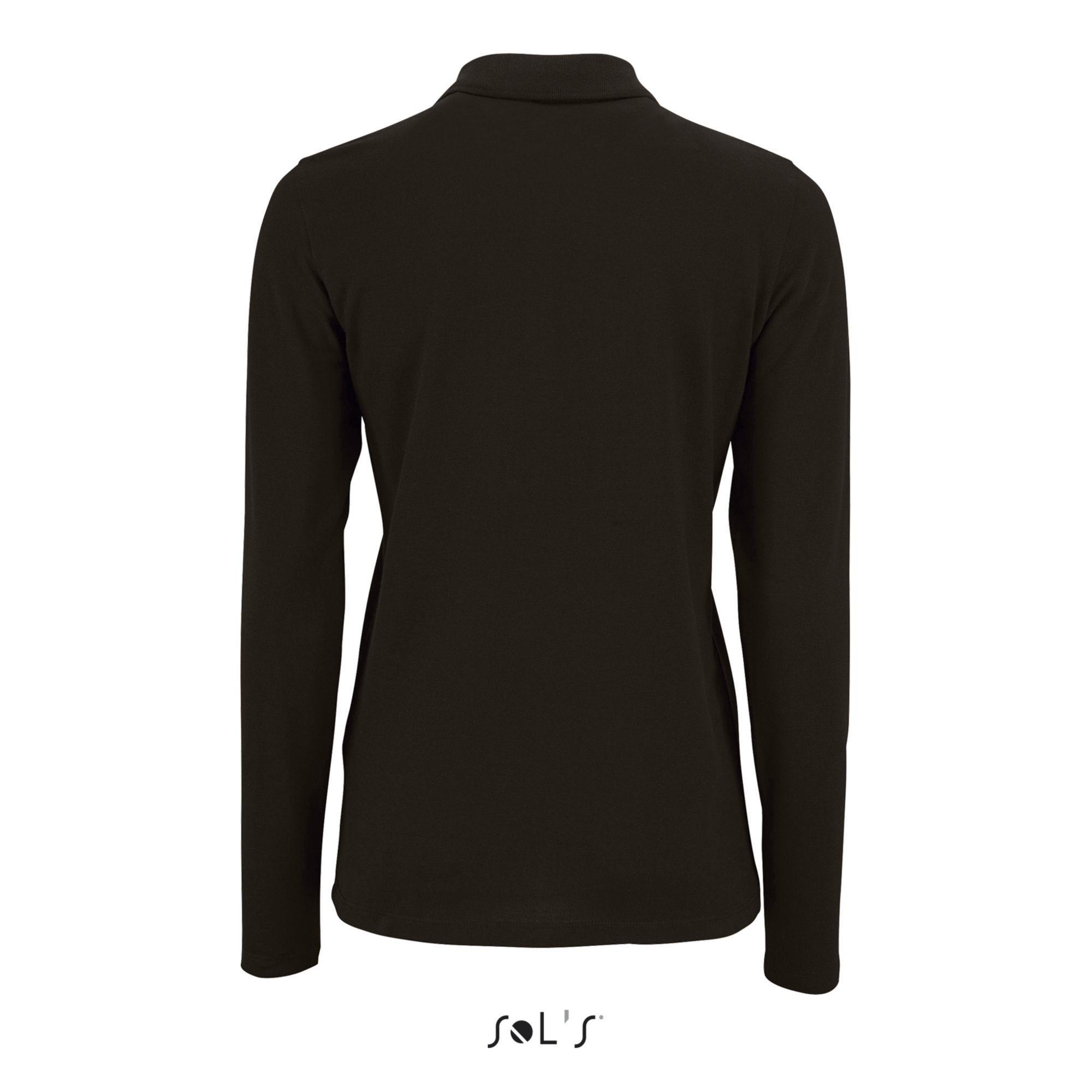 SOLS Perfect Langarm Poloshirt