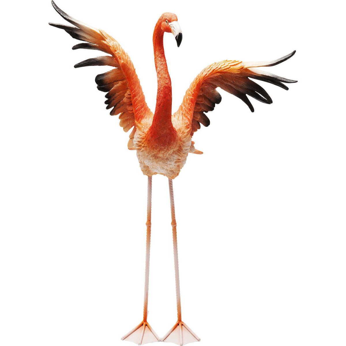 KARE Design Deko Objekt Flamingo Road Fly 66cm
