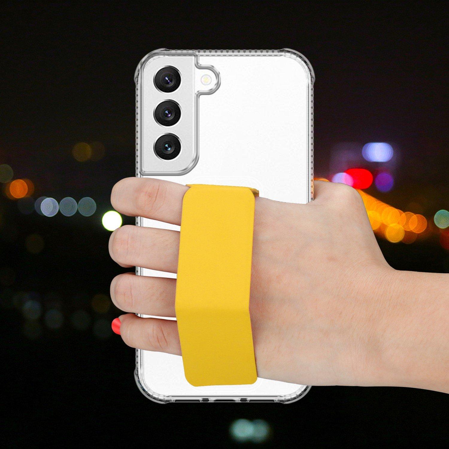 Cadorabo Hülle für Samsung Galaxy S22 PLUS mit Halterung und Standfunktion