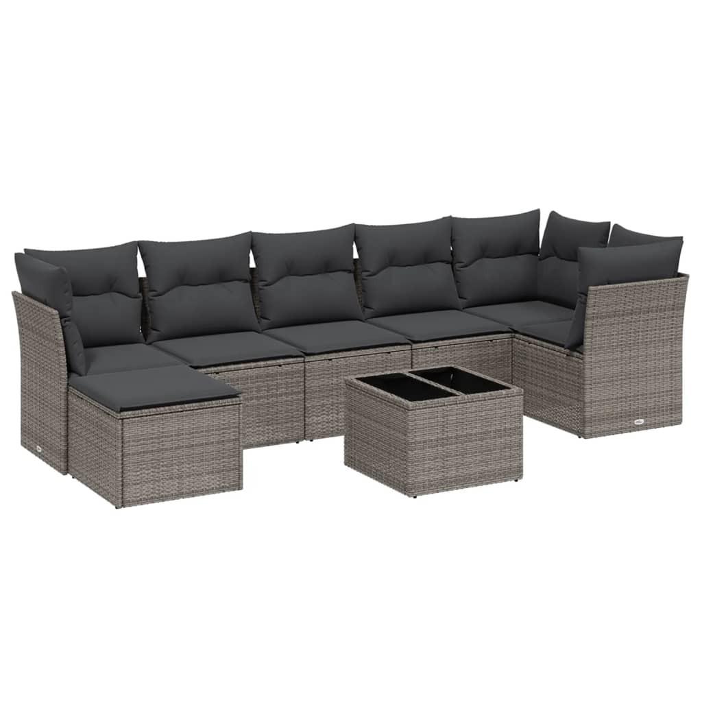 VidaXL Garten sofagarnitur poly-rattan