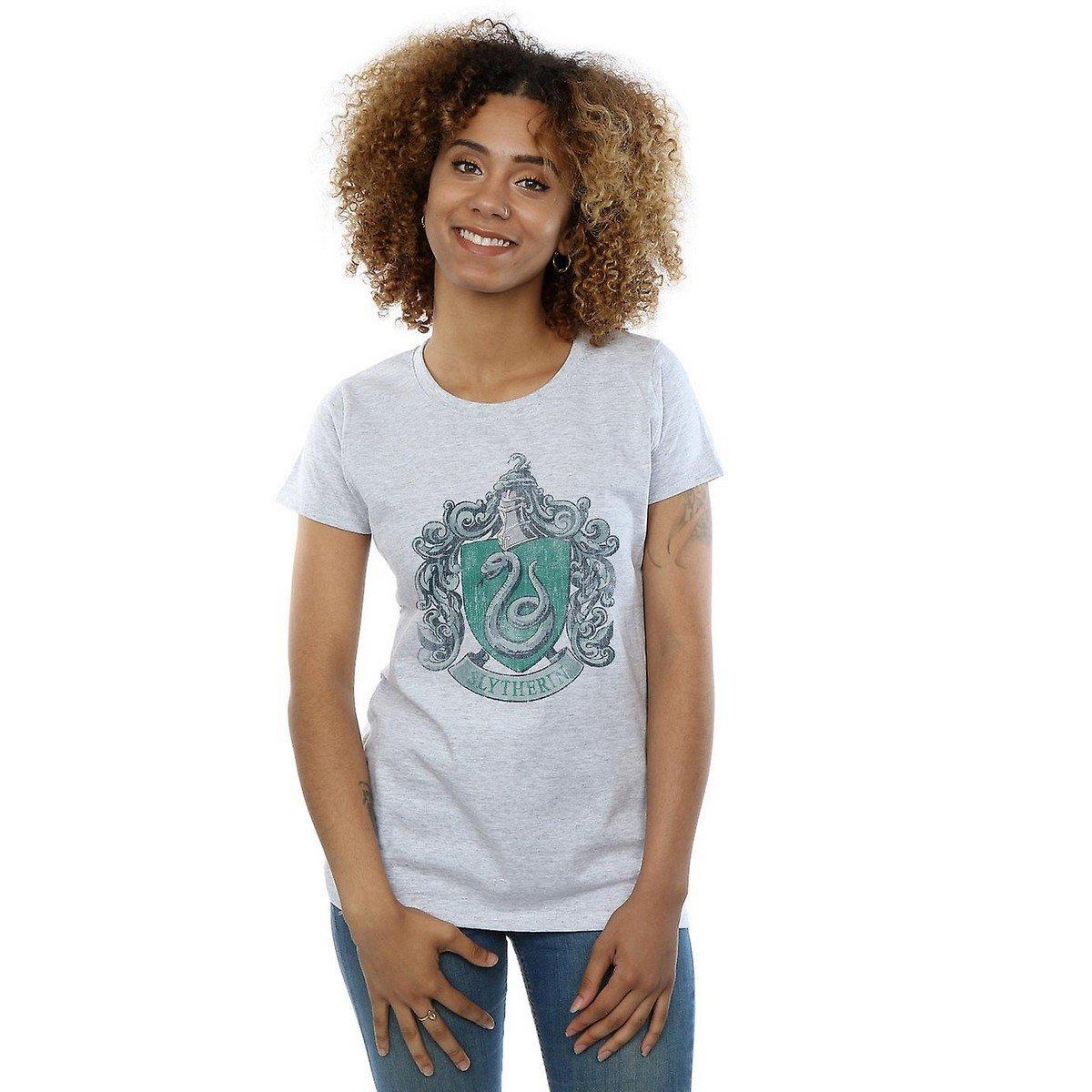 Harry Potter Slytherin Wappen Kurzarm T-Shirt