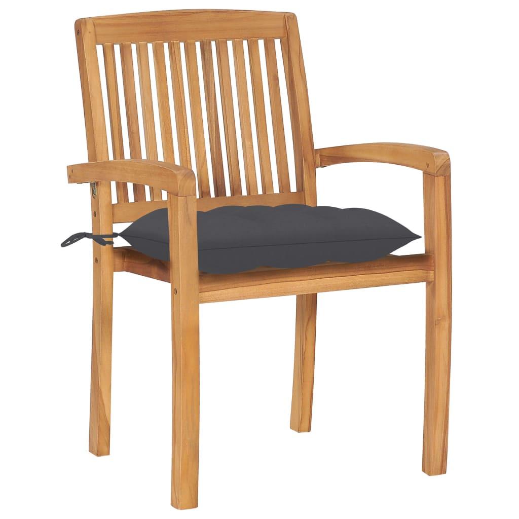 VidaXL Gartenstuhl teak