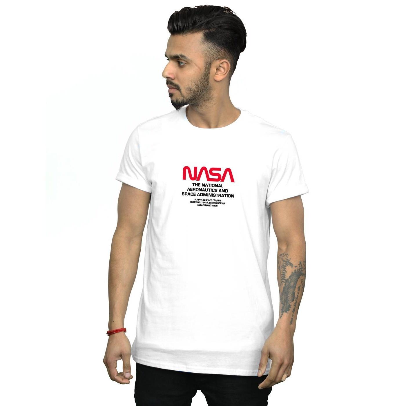 Nasa Logo Print T-Shirt Regular Fit