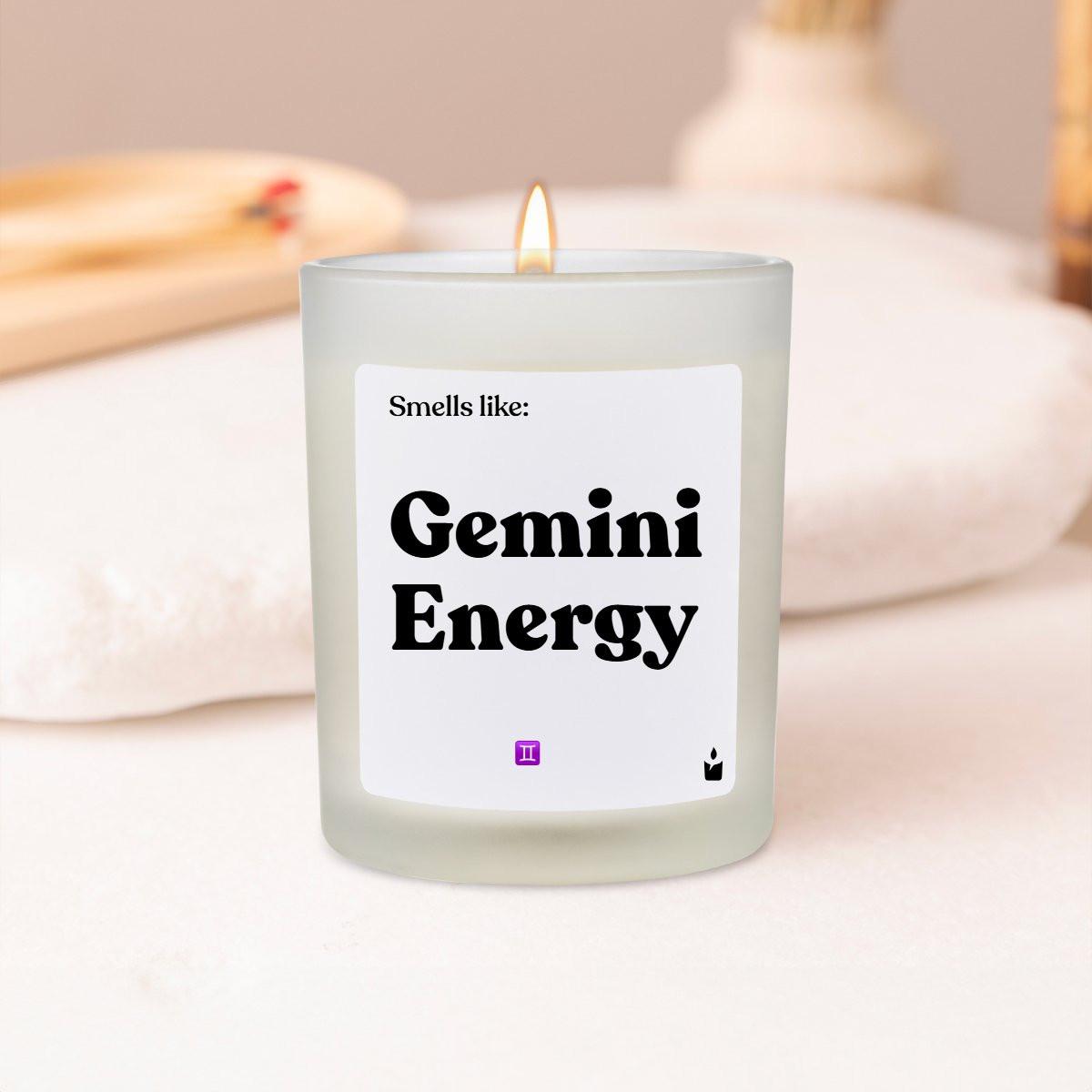 CandleHand Duftkerze Woody Smells like: Gemini Energy