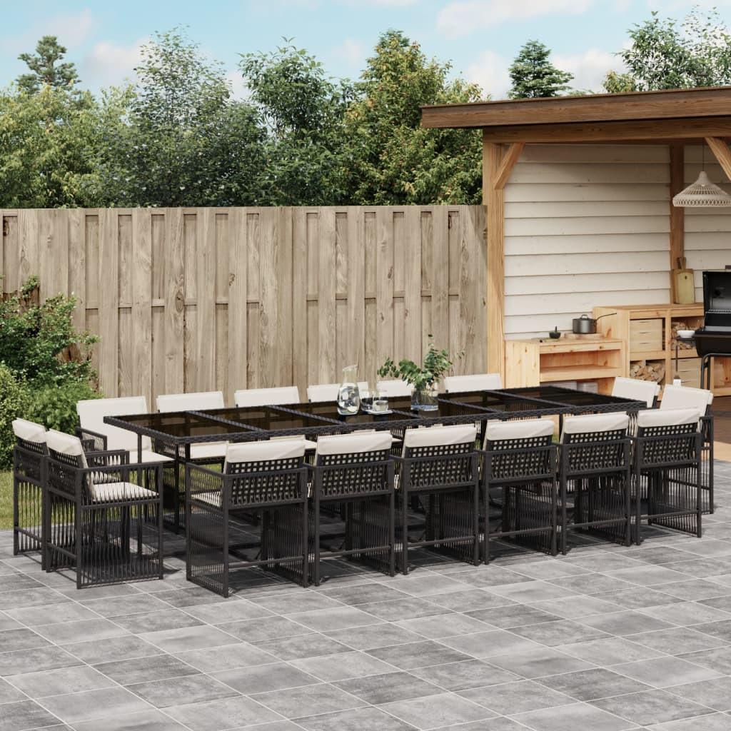 VidaXL Garten essgruppe poly-rattan
